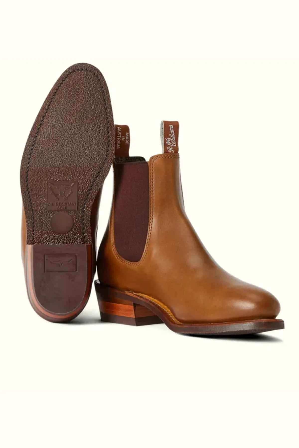 RM Williams Comfort Lady Yearling Rubber Sole Boot - Image 3