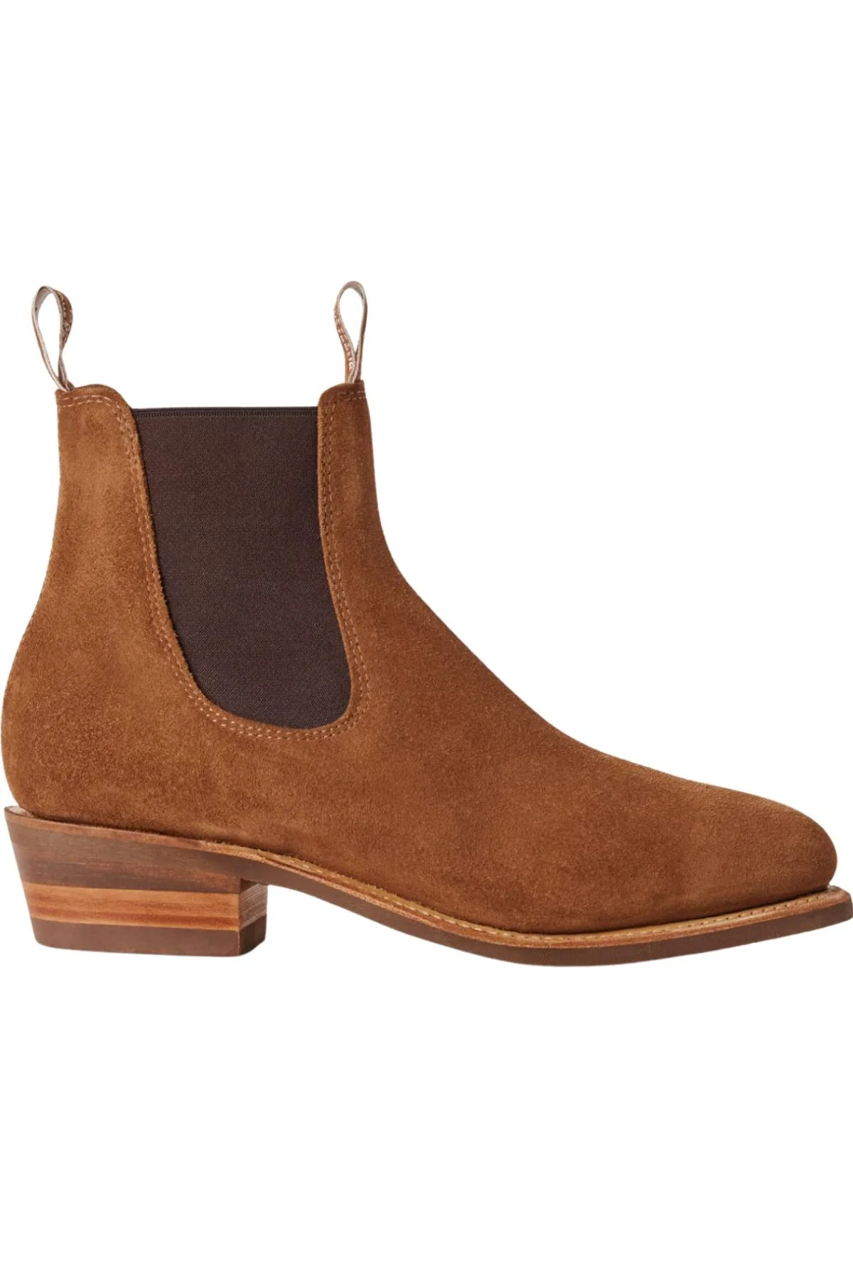 RM Williams Comfort Suede Lady Yearling Rubber Sole Boot - Image 5