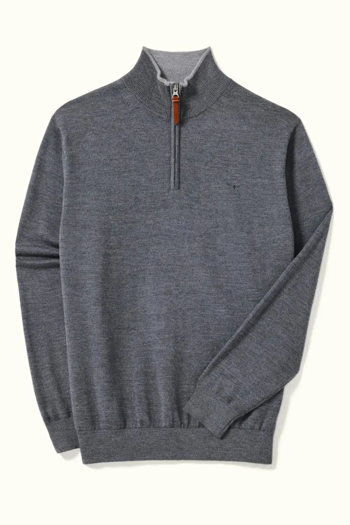 RM Williams Ernest 1/4 Zip Merino Knit