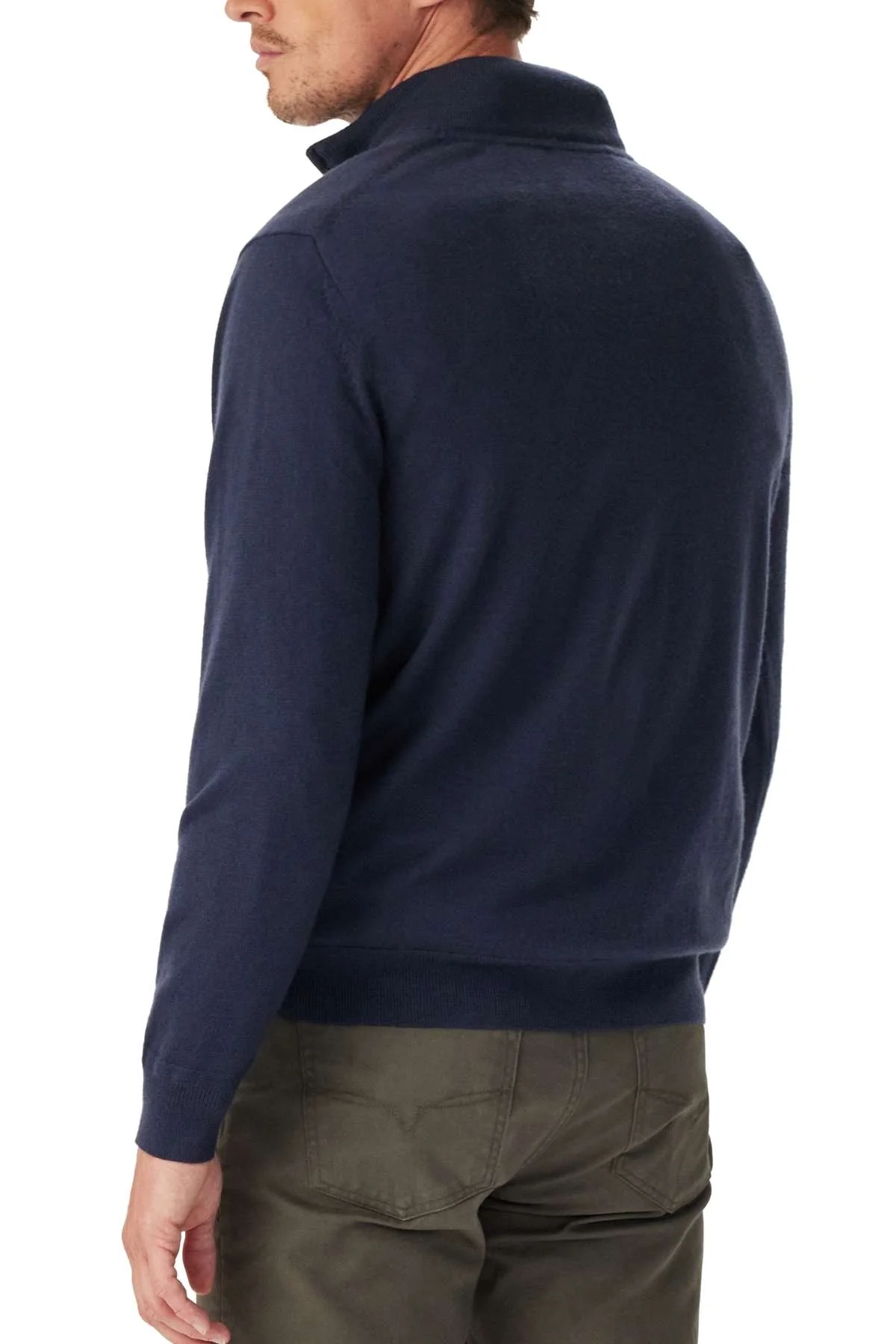 RM Williams Ernest Merino 1/4 Zip Knit - Image 3