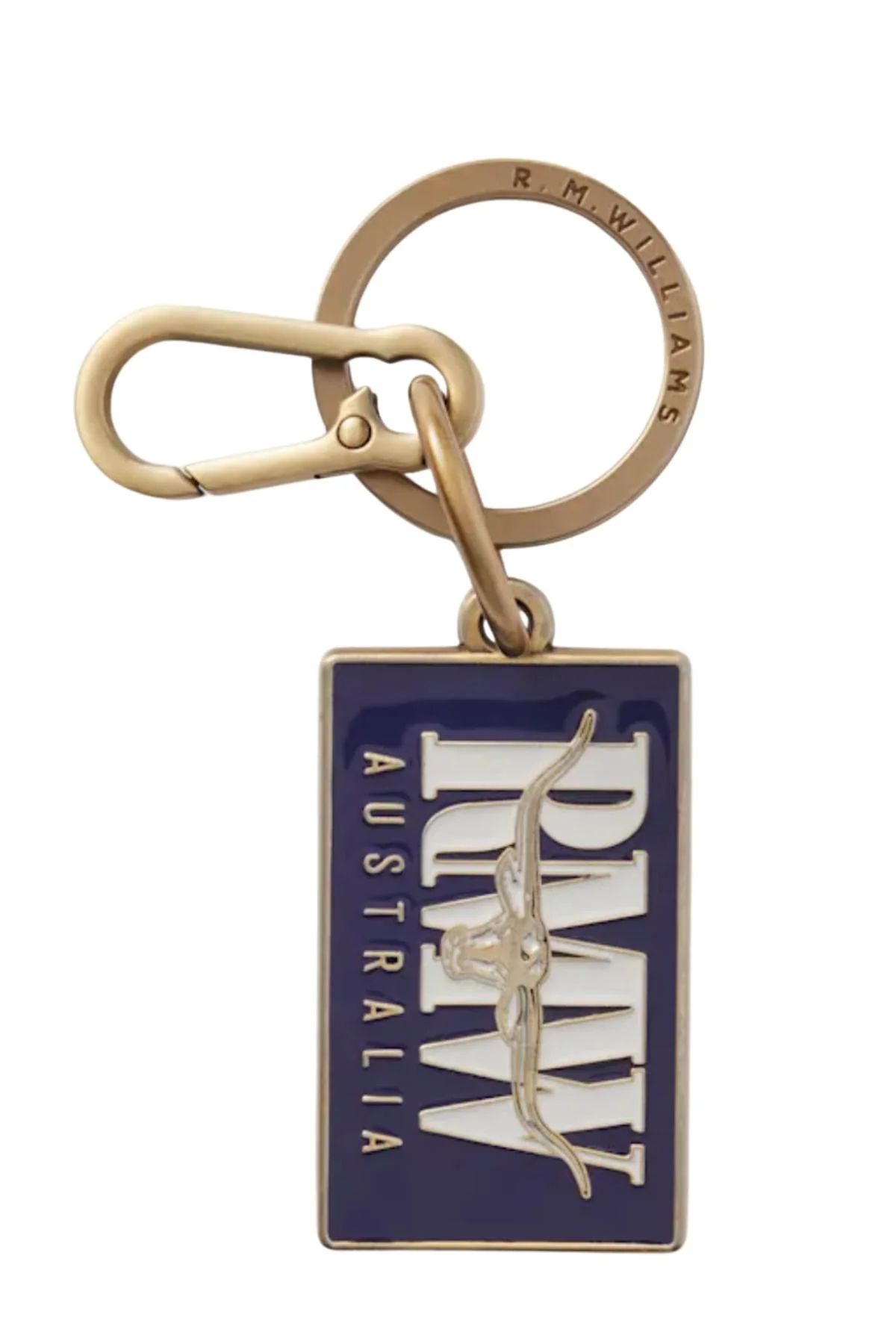 RM Williams Heritage Logo Enamel Key Ring