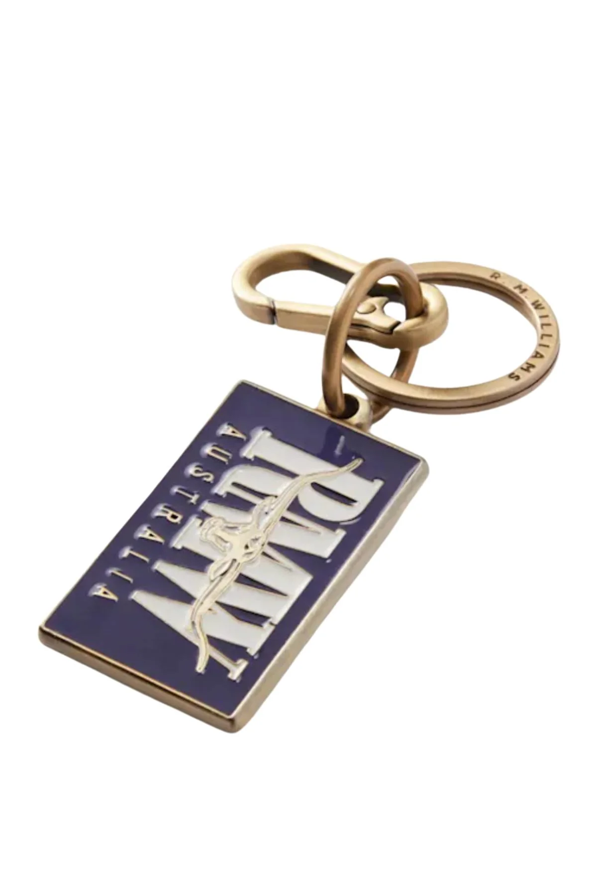 RM Williams Heritage Logo Enamel Key Ring - Image 3