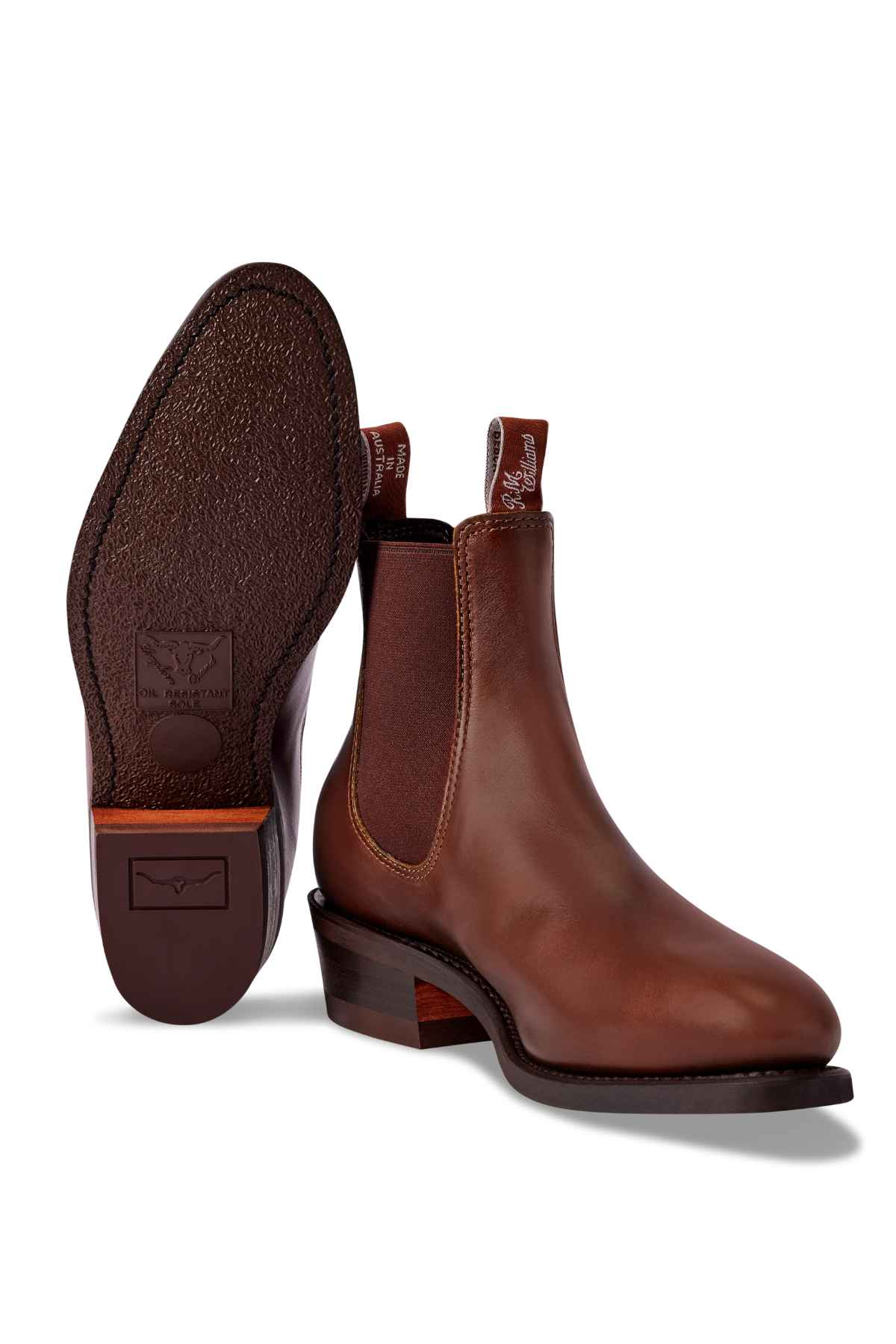 RM Williams Comfort Lady Yearling Rubber Sole Boot - Image 4