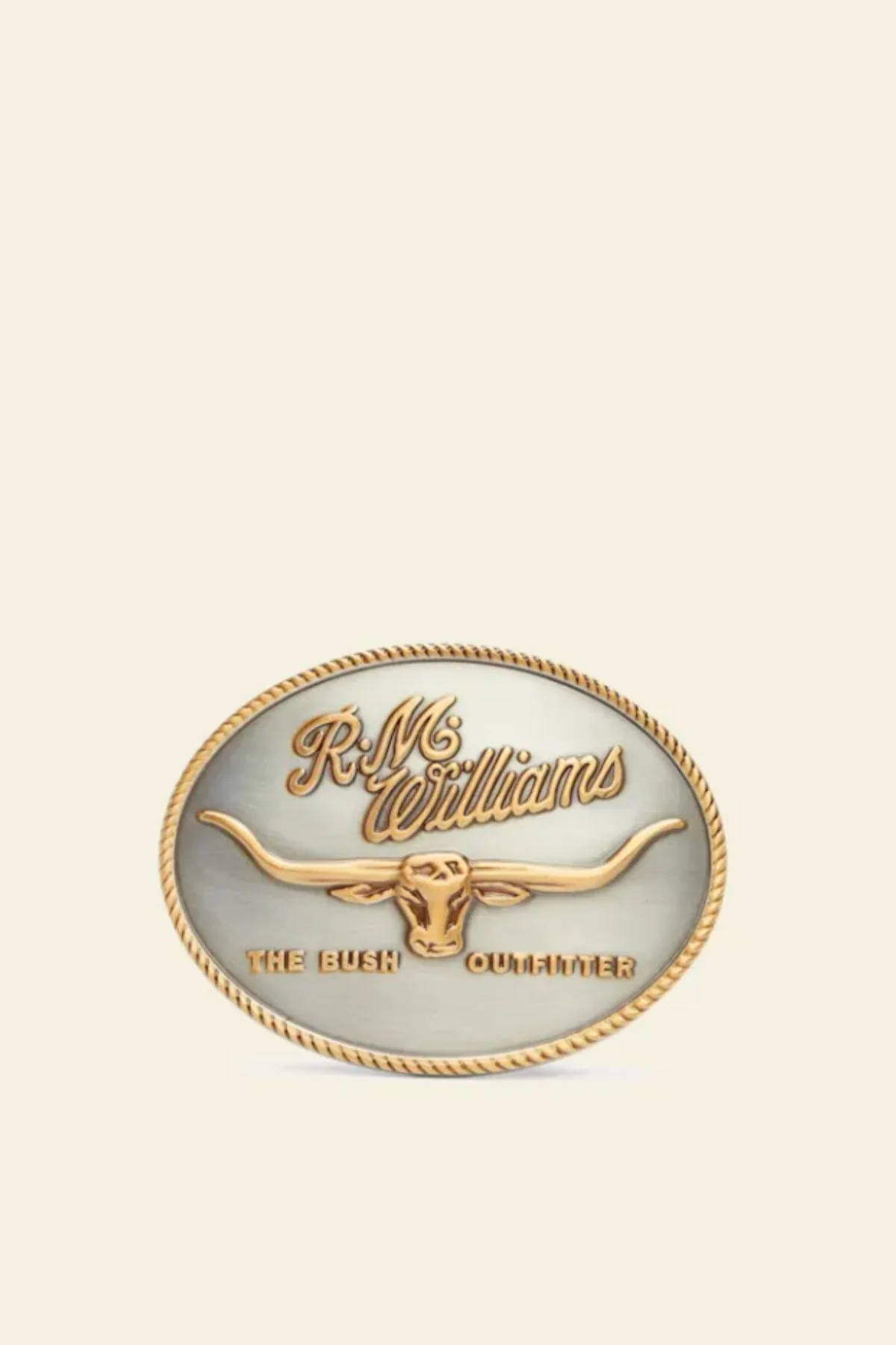 RM Williams Logo Buckle