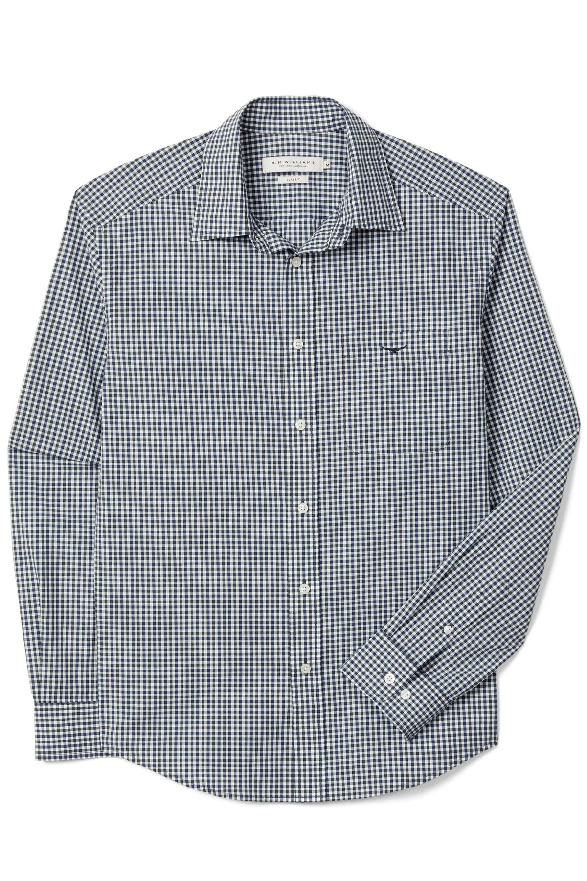 RM Williams Mogo Poplin Check Shirt