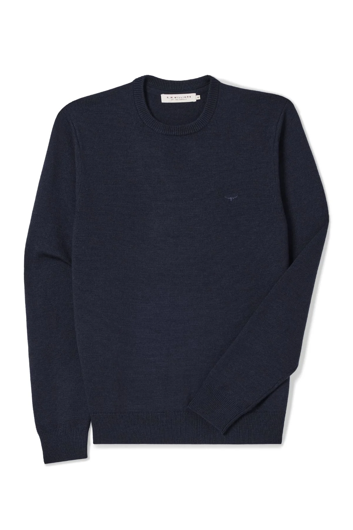 RM Williams Murphy Merino Crew Knit
