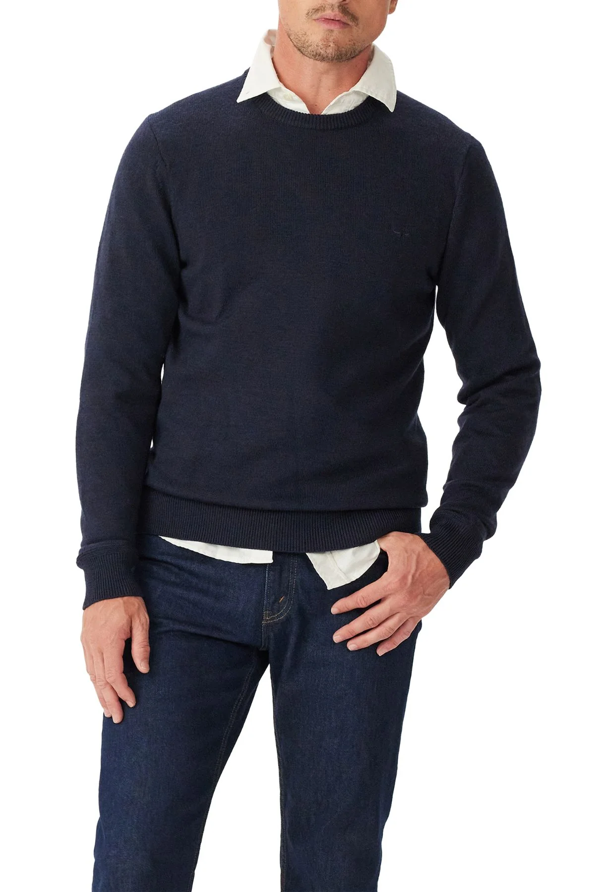 RM Williams Murphy Merino Crew Knit - Image 2