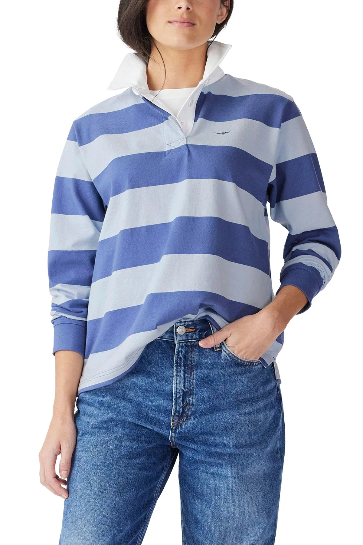 RM Williams Narran Stripe Rugby - Image 2
