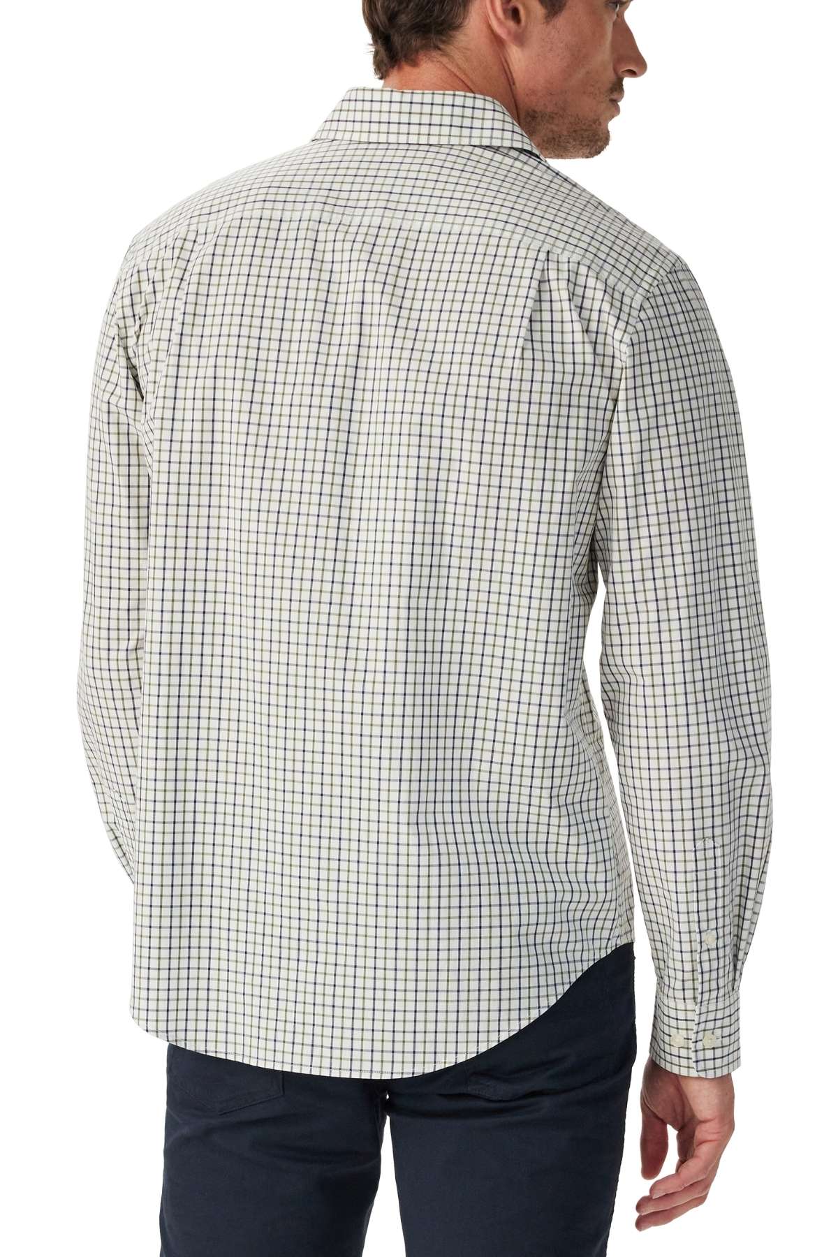 RM Williams Newland Poplin Check Shirt - Image 2