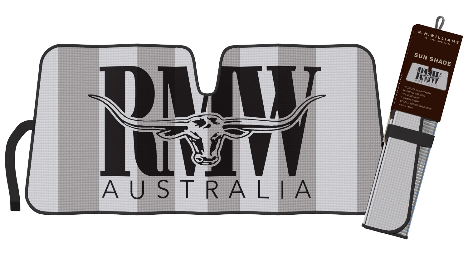 RM Williams RMW Logo Sunshade