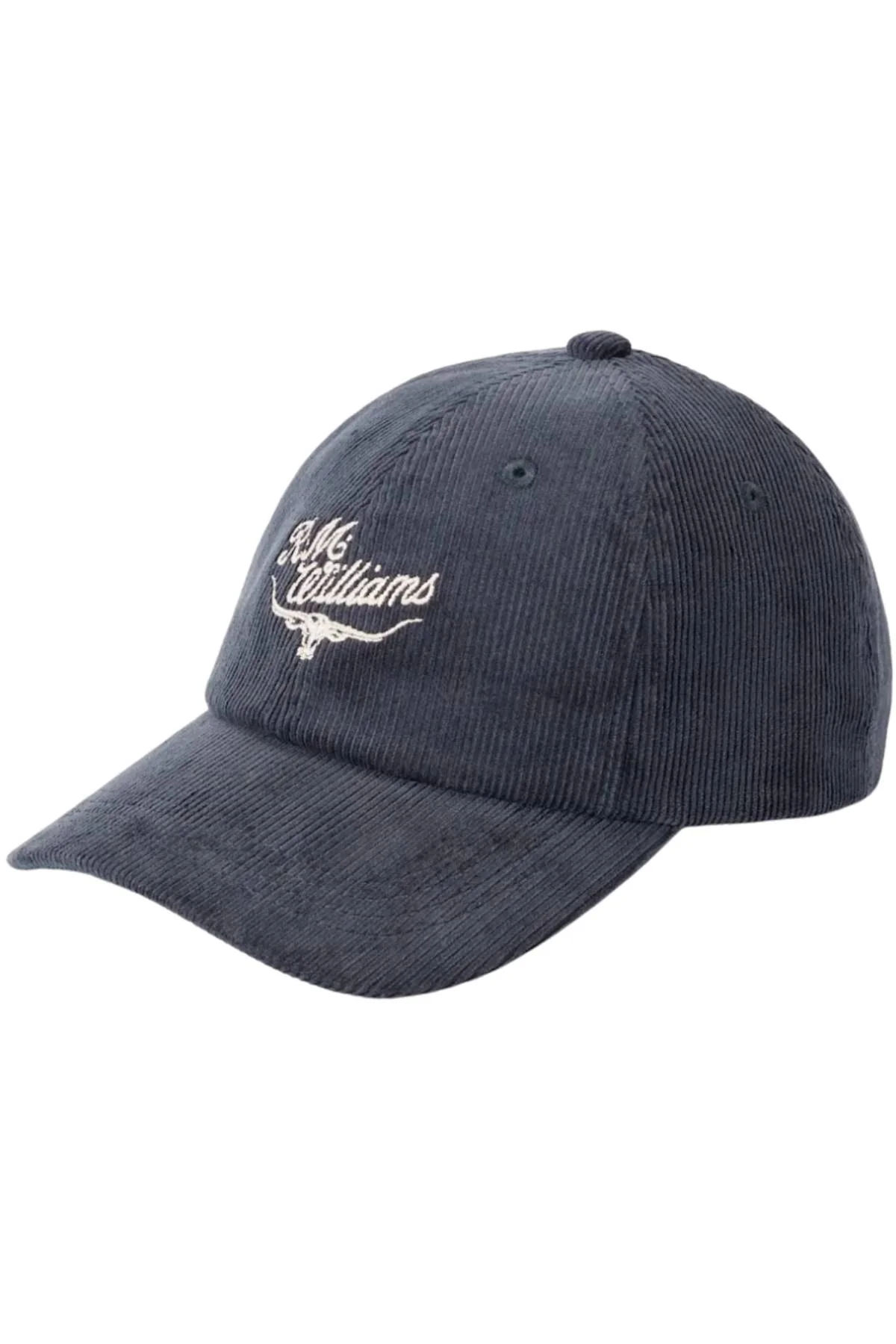 RM Williams Script Longhorn Cord Cap