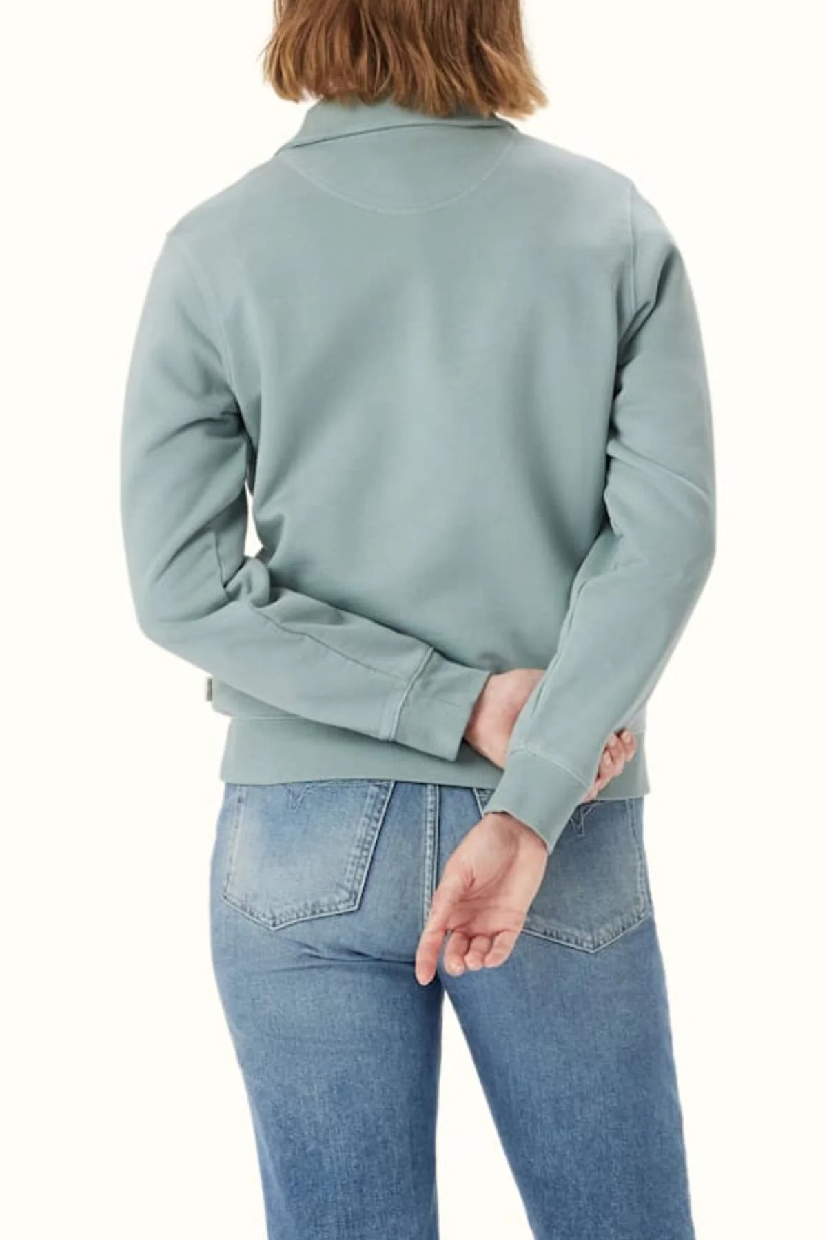 RM Williams Trickett Zip Neck Sweatshirt - Image 3