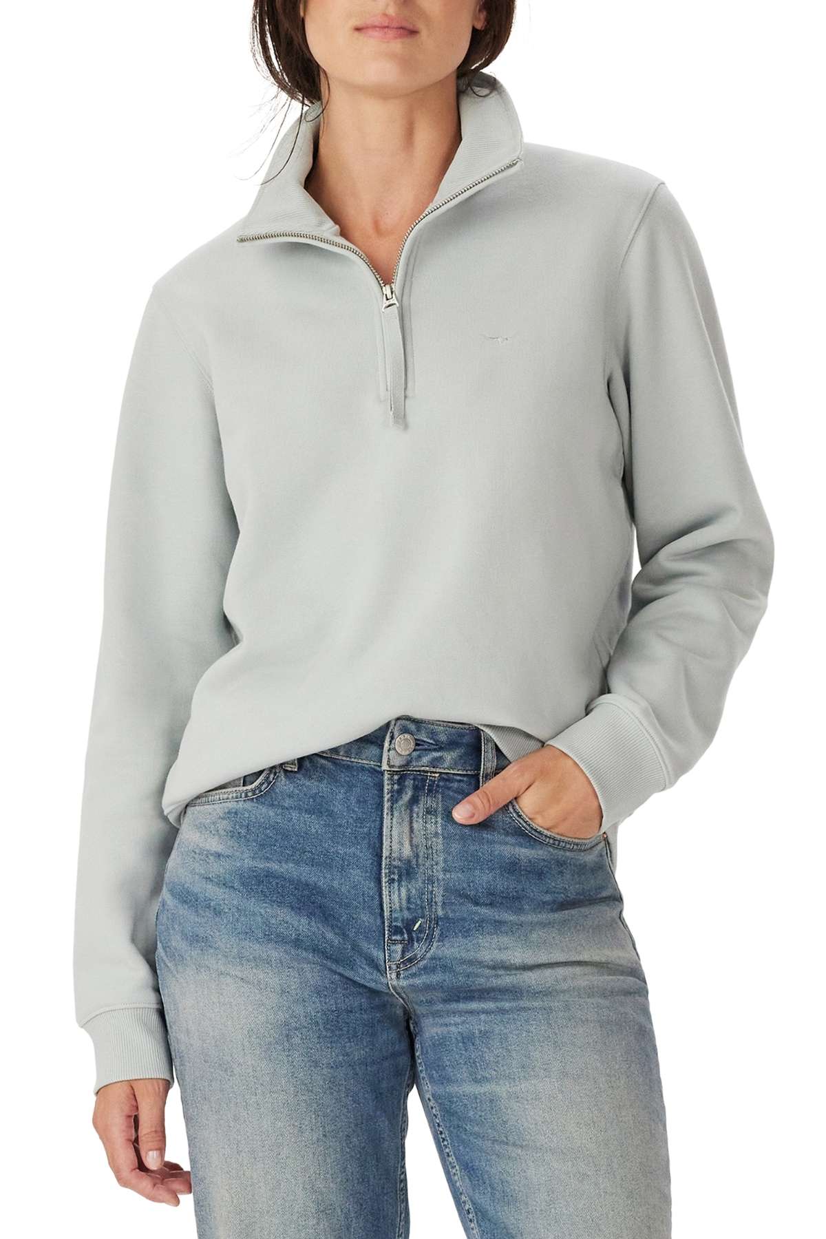 RM Williams Trickett 1/4 Zip Sweatshirt - Image 2