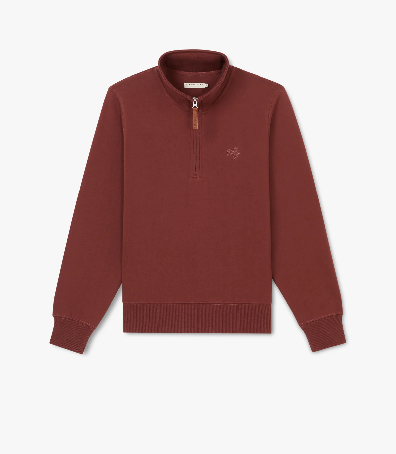 RM Williams Trickett Zip Neck Sweatshirt
