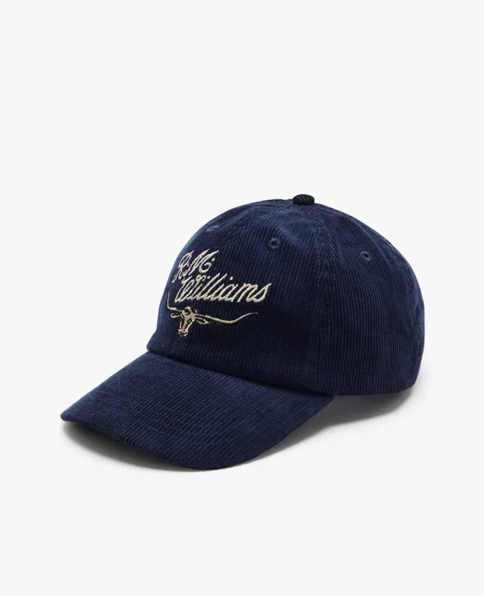 RM Williams Corduroy Longhorn Cap
