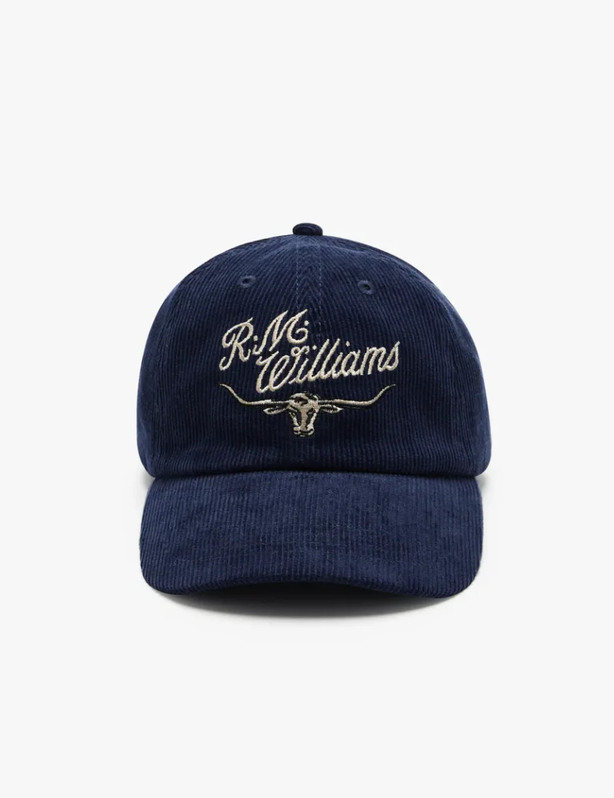RM Williams Corduroy Longhorn Cap - Image 3