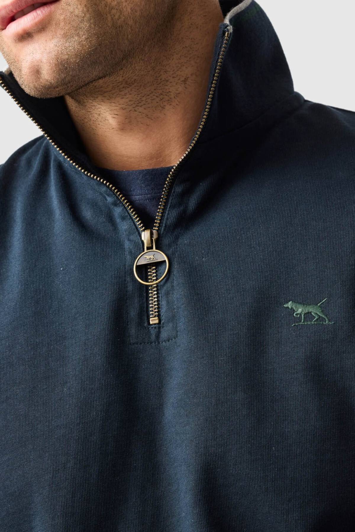 Rodd & Gunn Gunn 14oz 1/4 Zip Sweat - Image 3