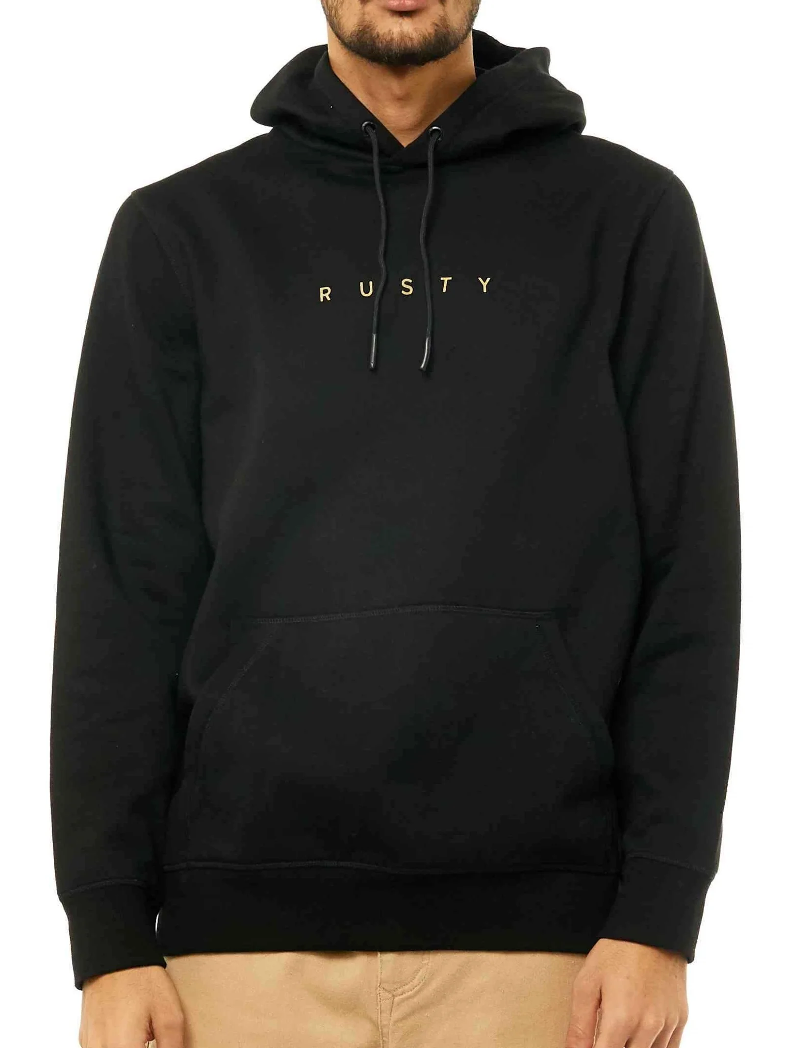 Rusty Short Cut Hooded Fleece