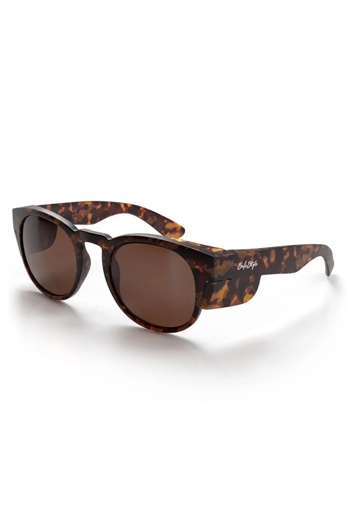 SafeStyle Cruisers Matte Brown Tort Frame Brown Polarised Lens