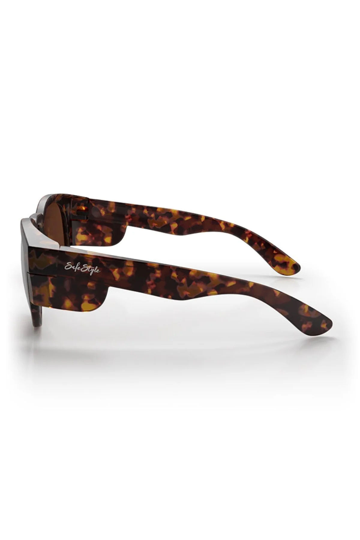 SafeStyle Cruisers Matte Brown Tort Frame Brown Polarised Lens - Image 3