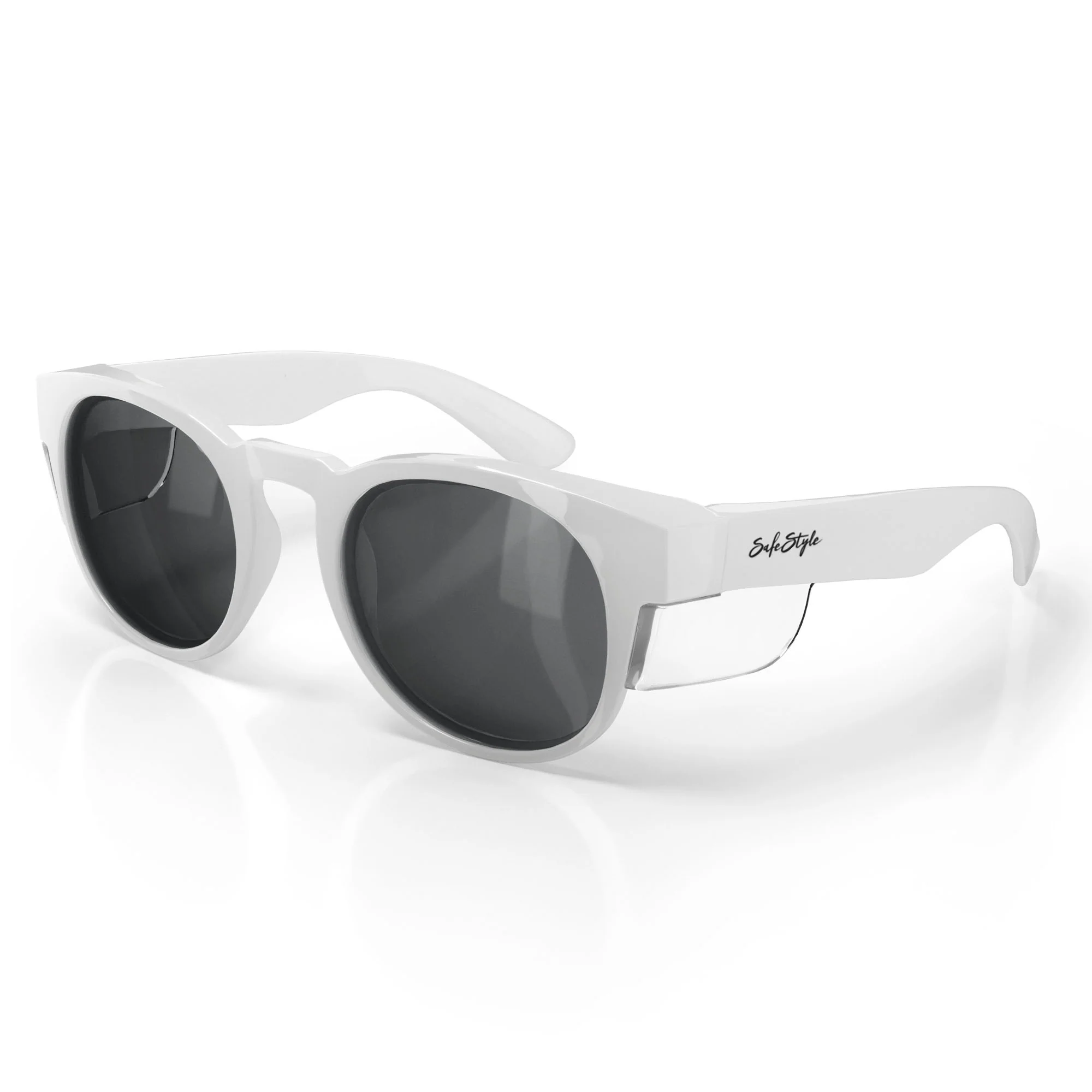 SafeStyle Cruisers White Frame Polarised Lens
