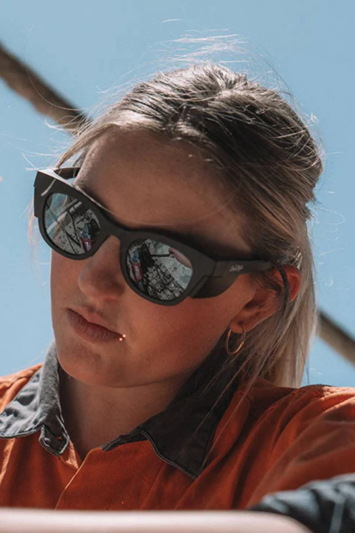SafeStyle Harps Matte Black Frame Polarised Lens - Image 5