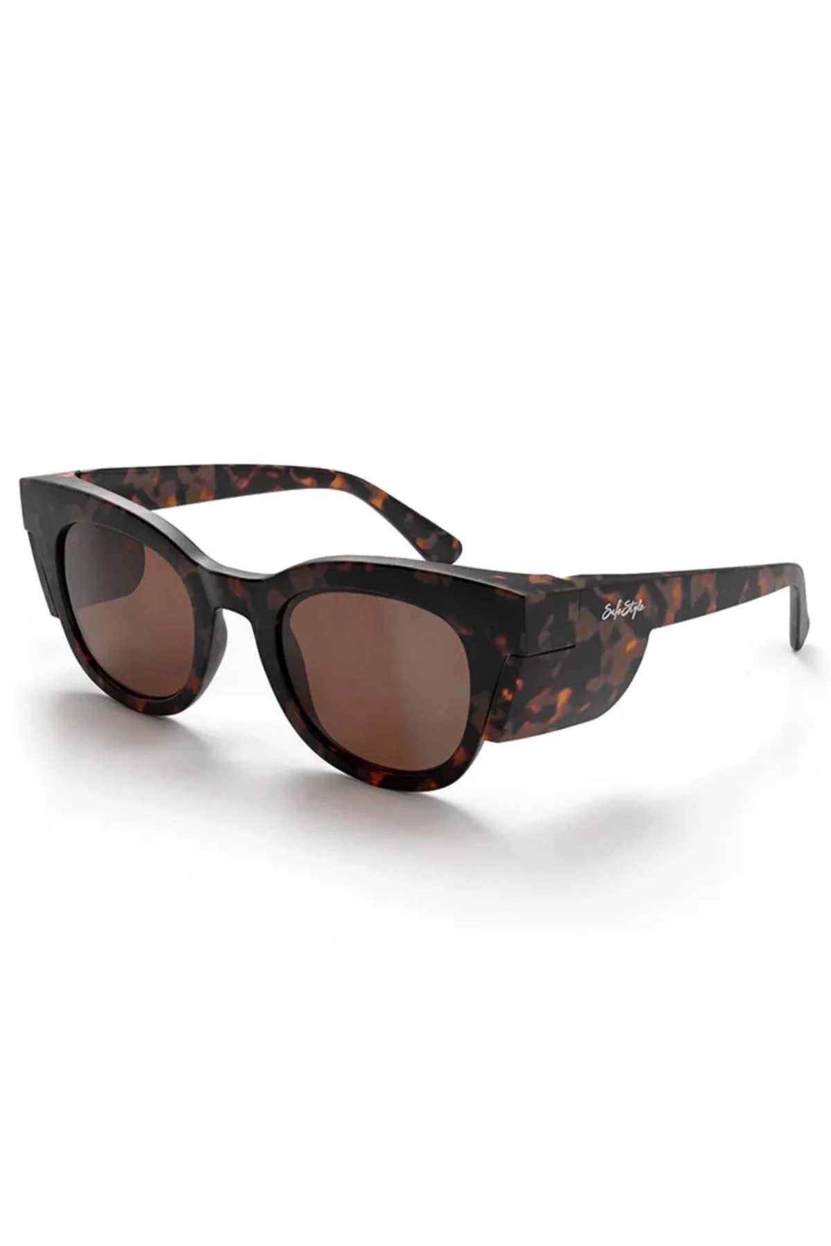 SafeStyle Harps Matte Tort Frame Brown Polarised Lens