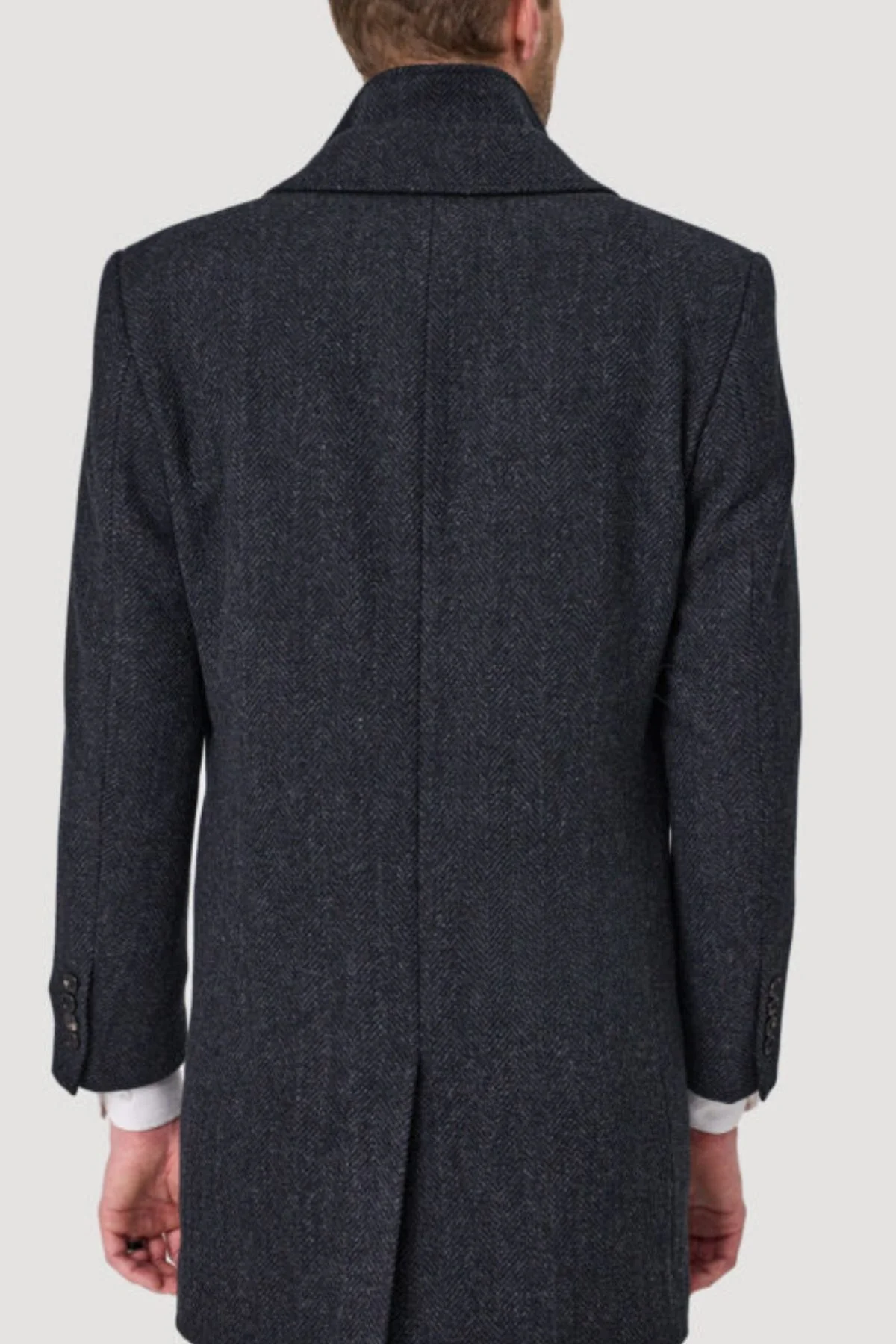 Savile Row Jared Removable Collar Coat - Image 2