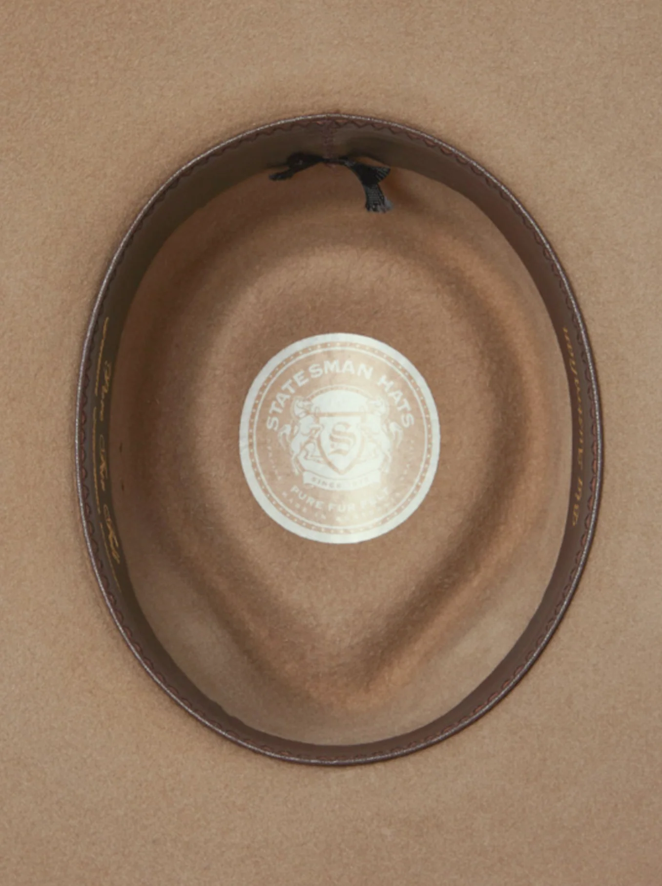 Statesman Big Australian Fur Felt Hat - Image 4