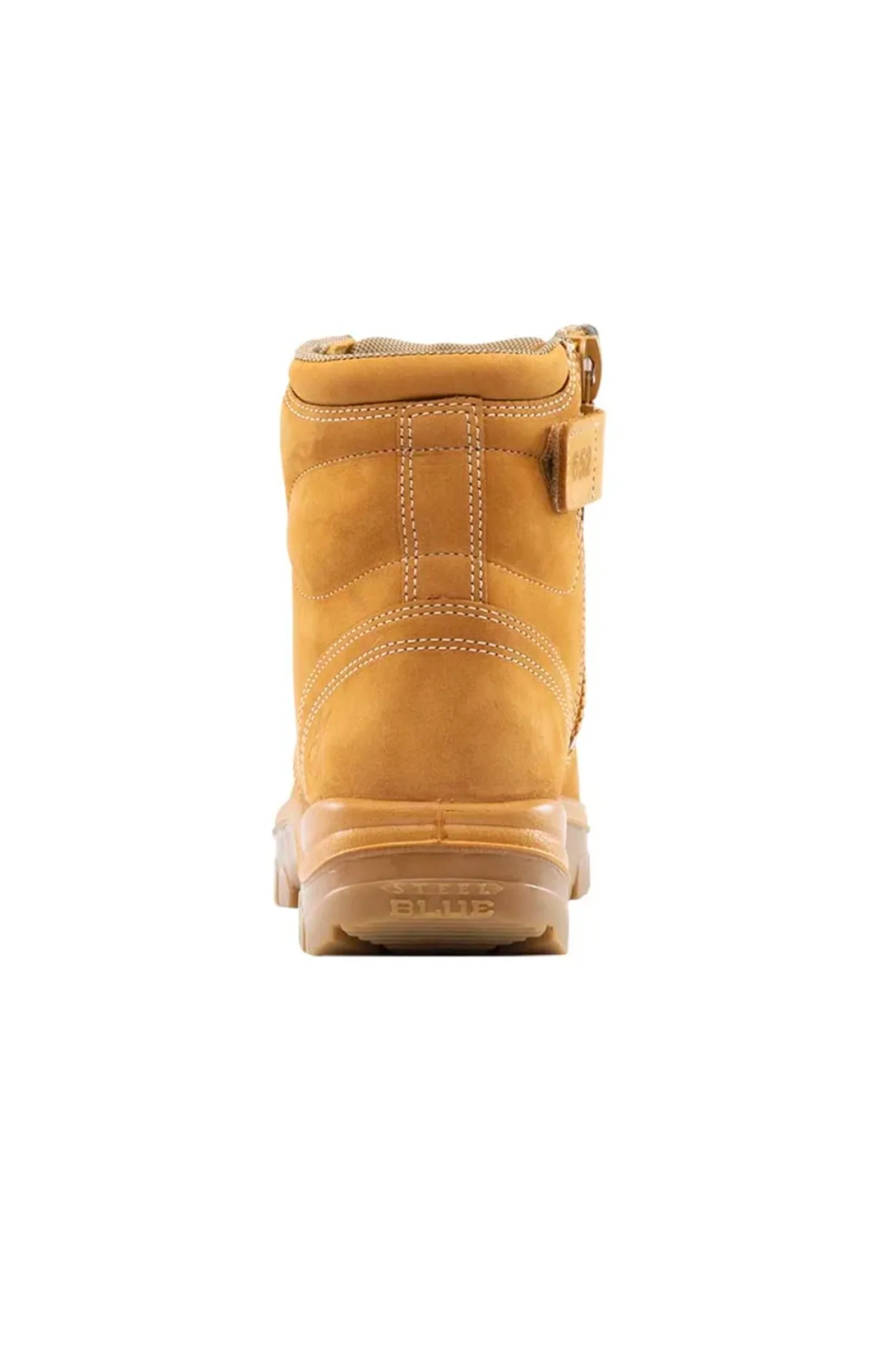 Steel Blue Argyle Zip Scuff Cap Boot - Image 5