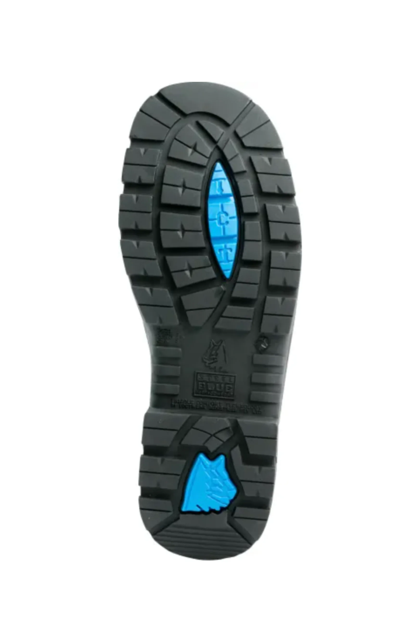 Steel Blue Argyle Zip Scuff Cap Boot - Image 8