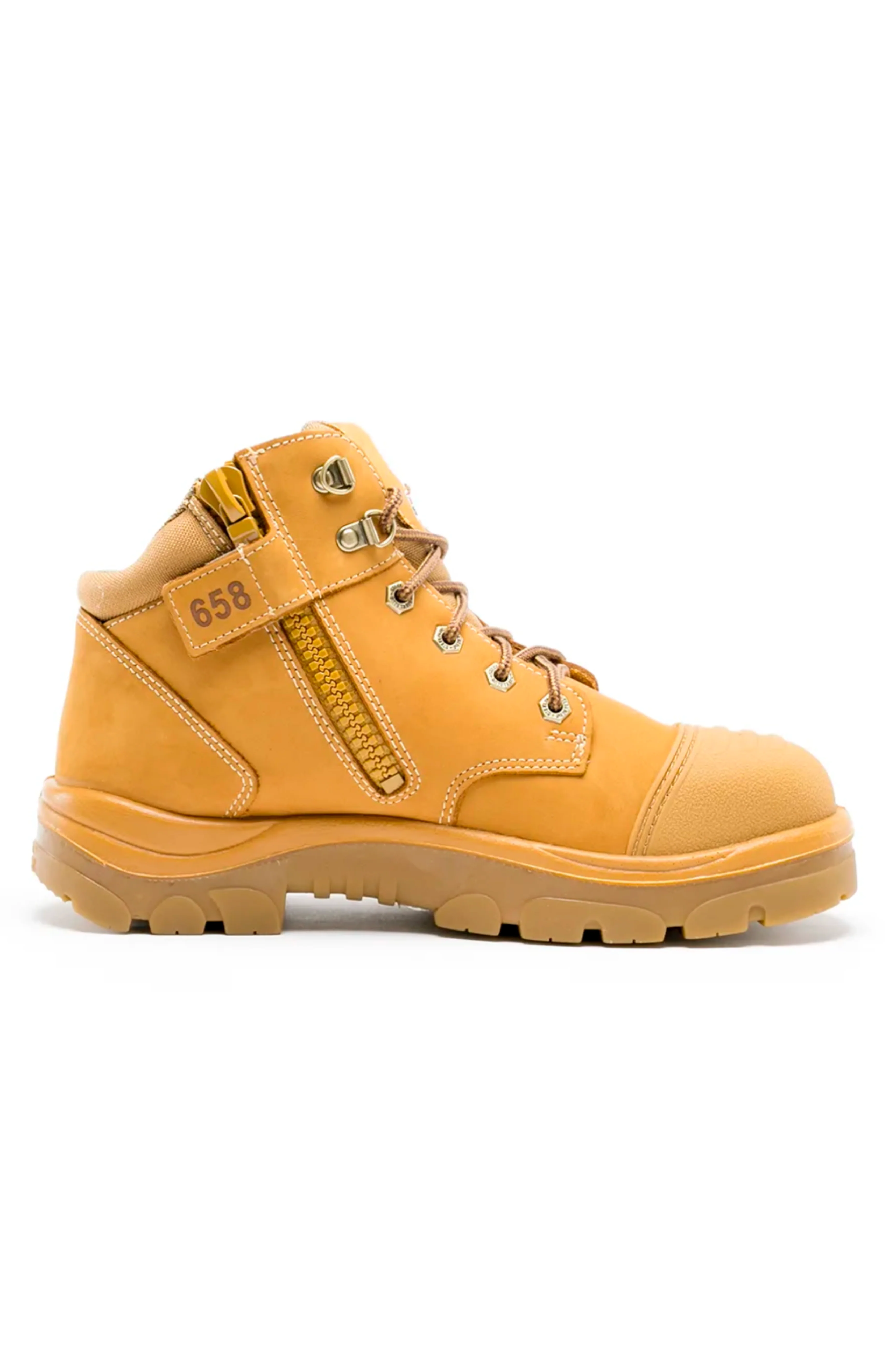 Steel Blue Parkes Zip Scuff Cap Boot - Image 8