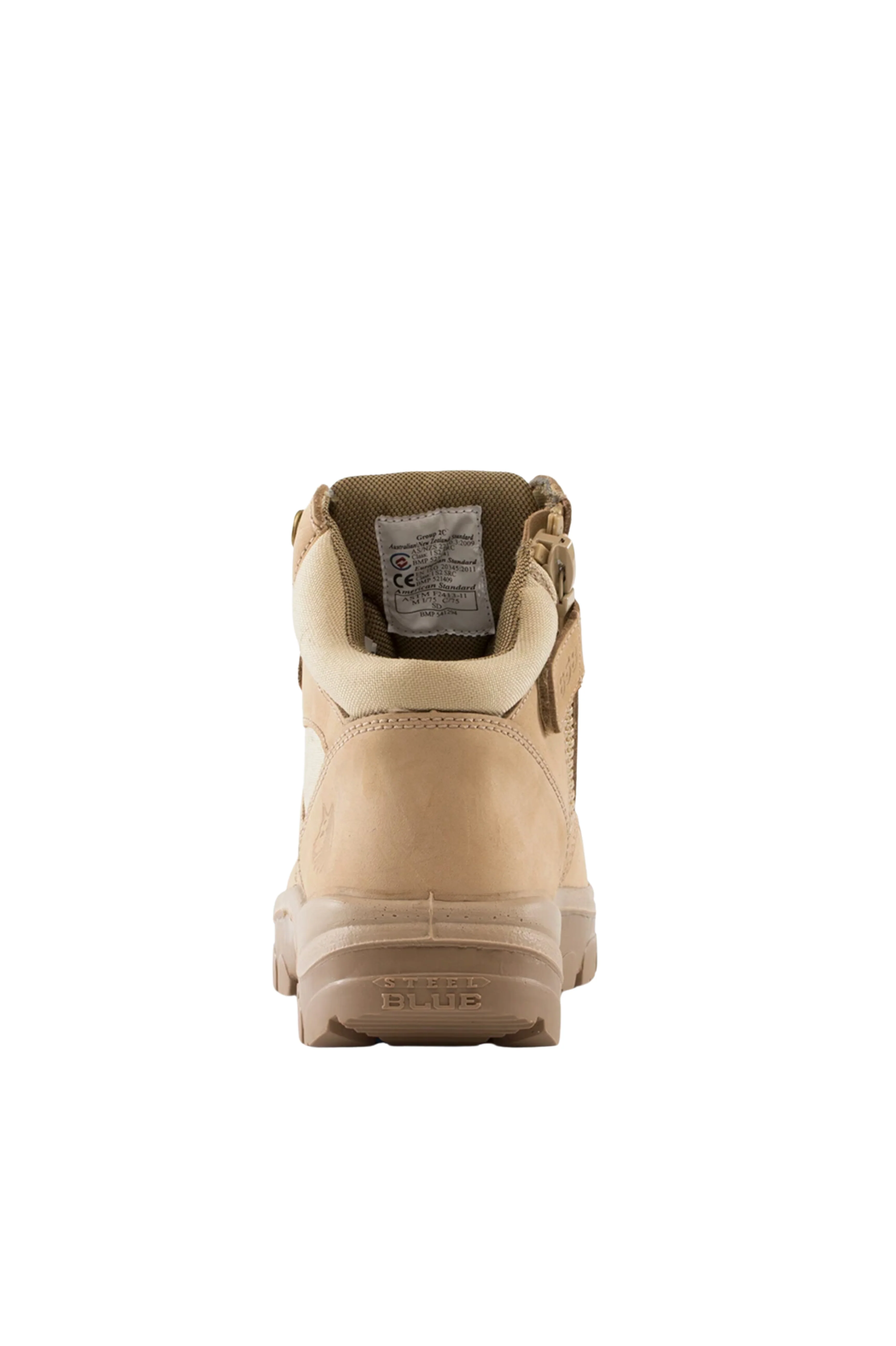 Steel Blue Parkes Zip Scuff Cap Boot - Image 6