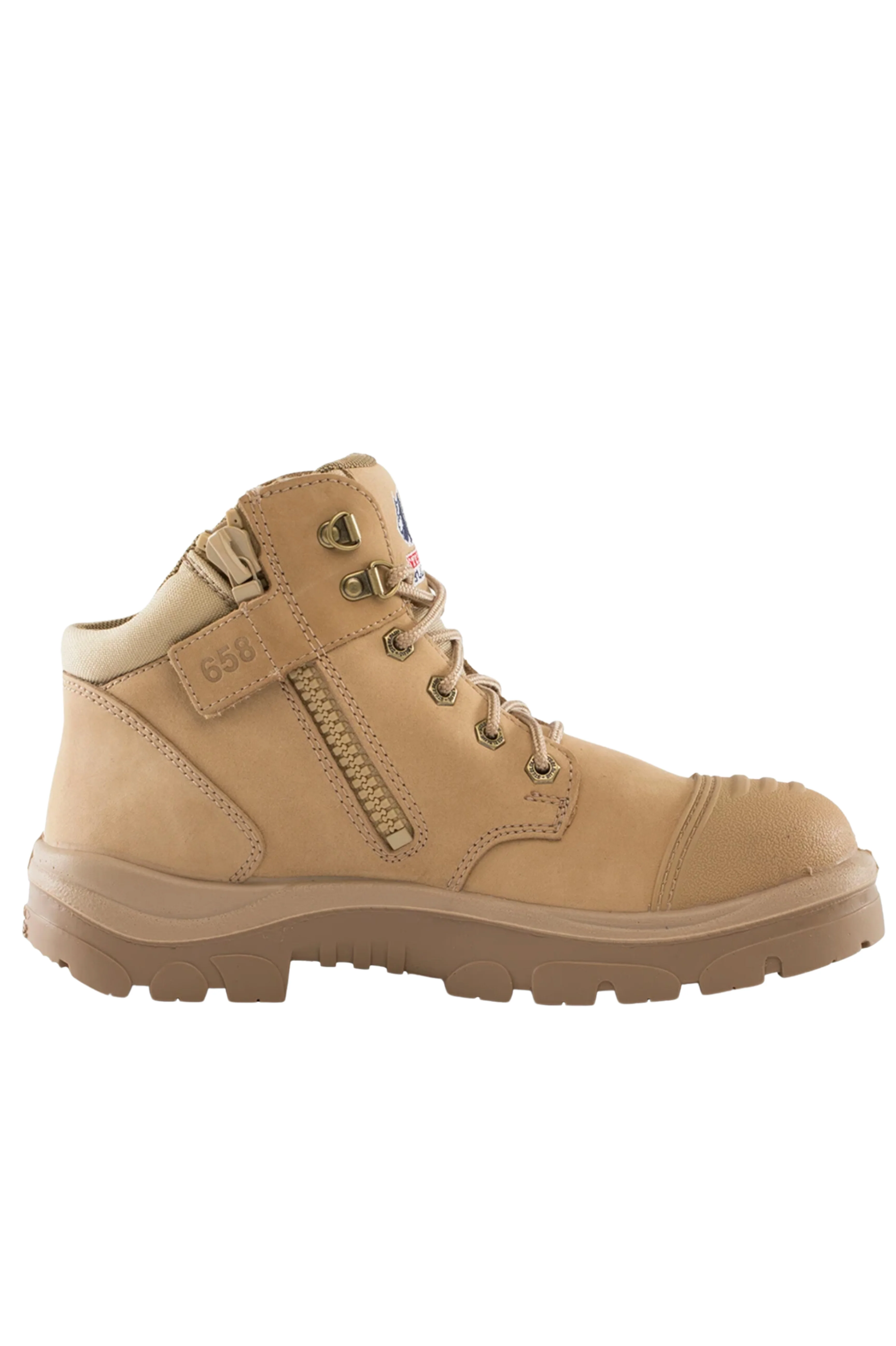 Steel Blue Parkes Zip Scuff Cap Boot - Image 8
