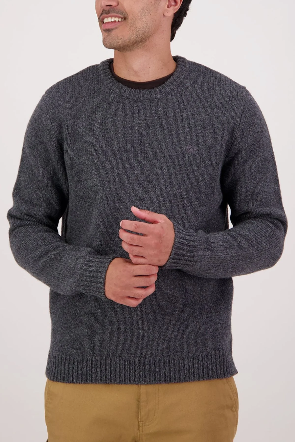 Swanndri Waylins Wool Knit Crew