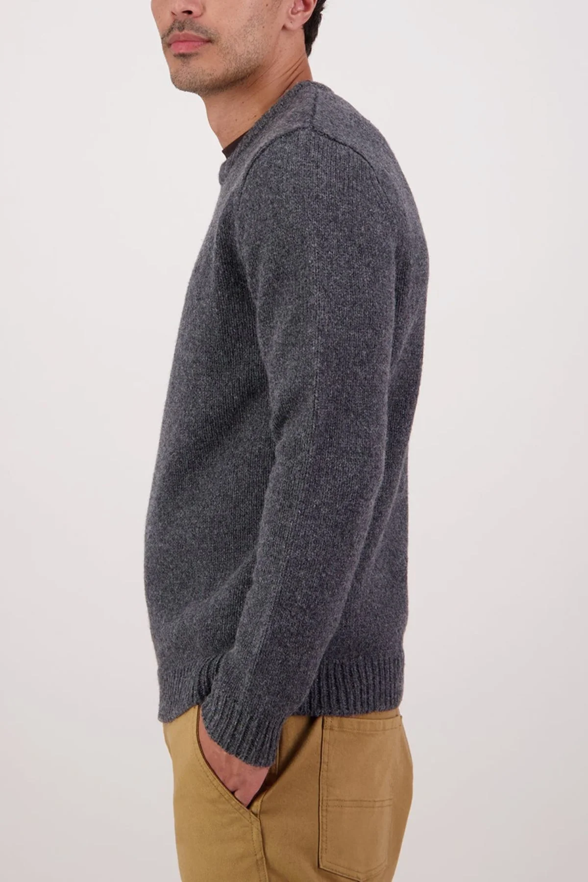 Swanndri Waylins Wool Knit Crew - Image 2