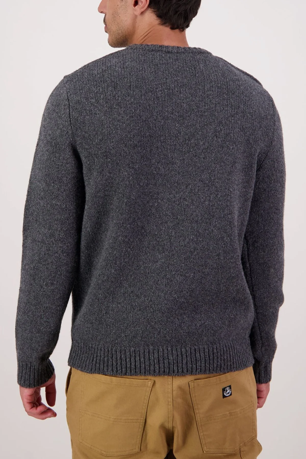 Swanndri Waylins Wool Knit Crew - Image 3