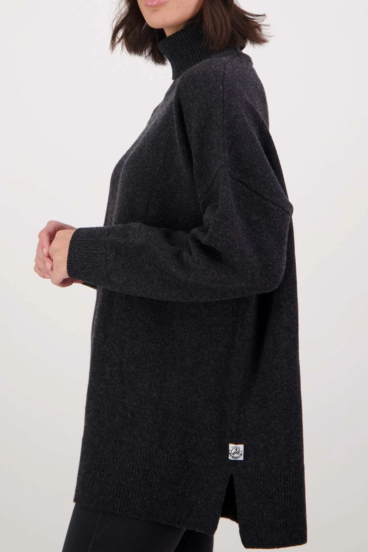 Swanndri Brunner Merino Roll Neck Knit - Image 2
