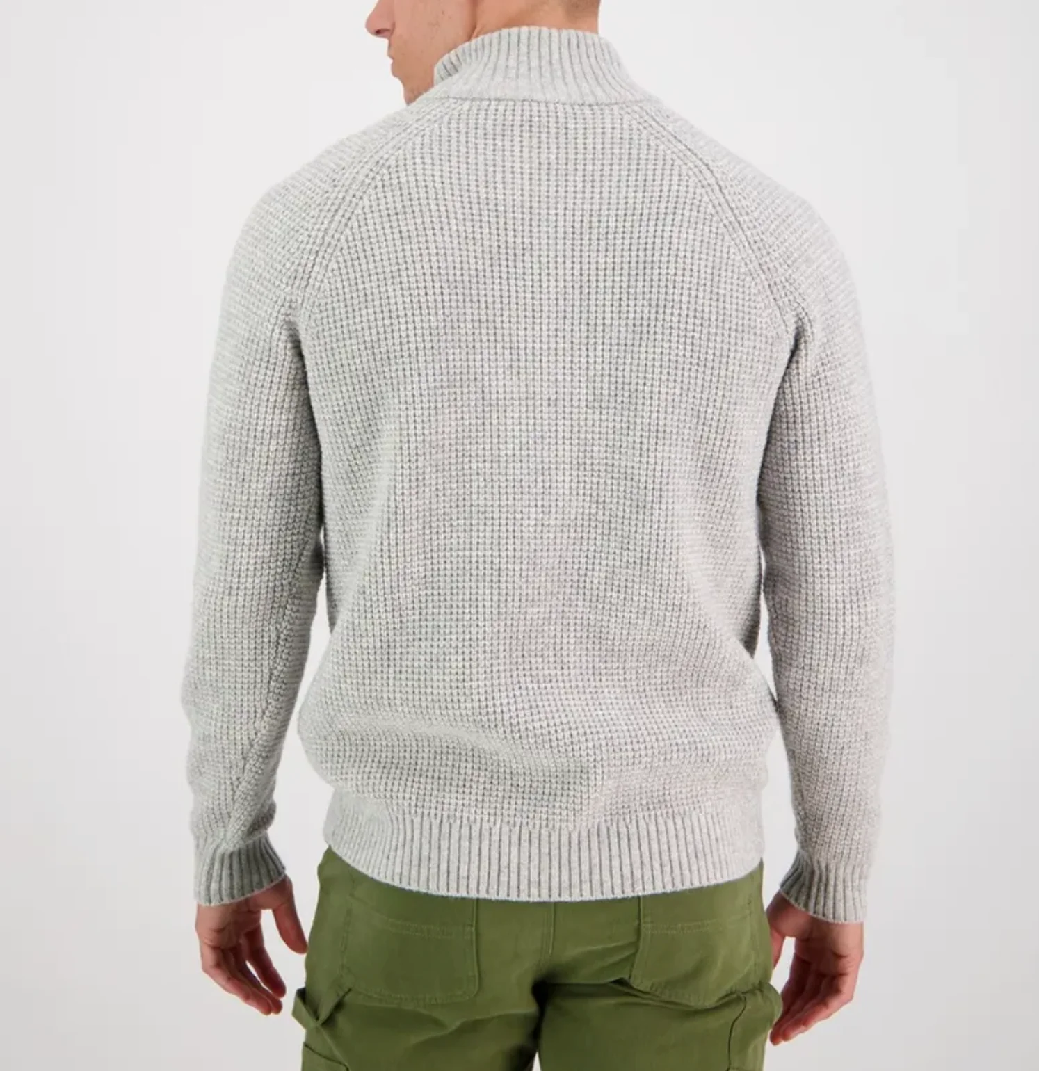 Swanndri Chalky Island Waffle Jumper - Image 2