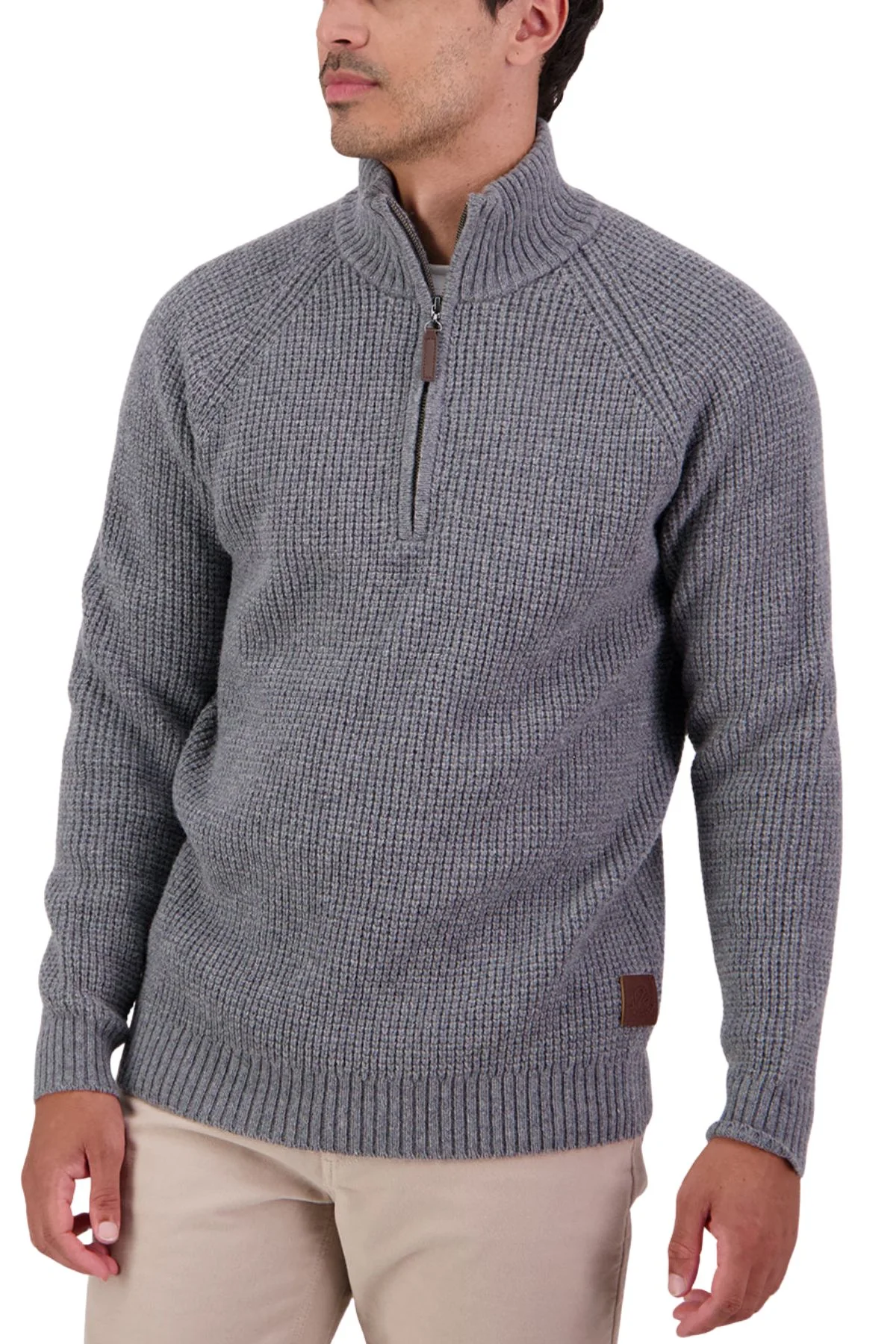 Swanndri Chalky Island Waffle Jumper