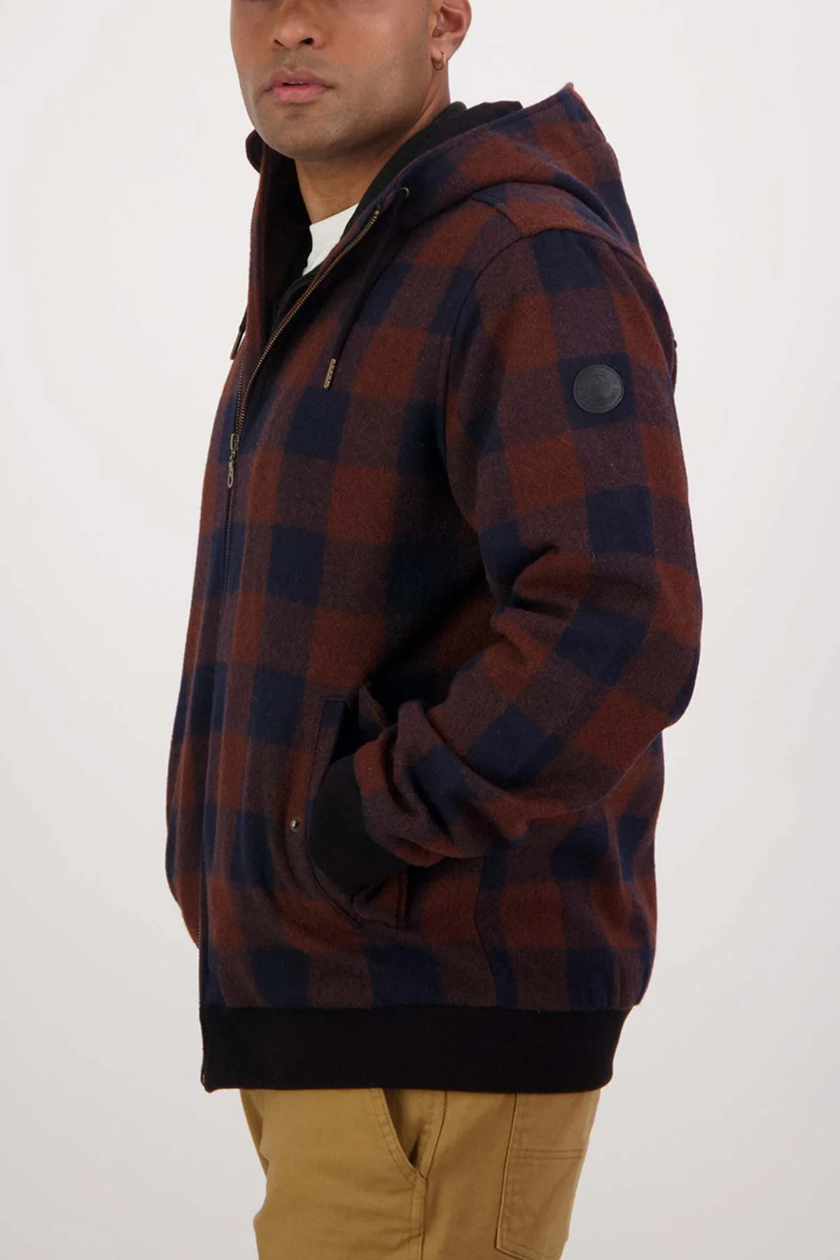Swanndri Dunwich Wool Hoody - Image 2