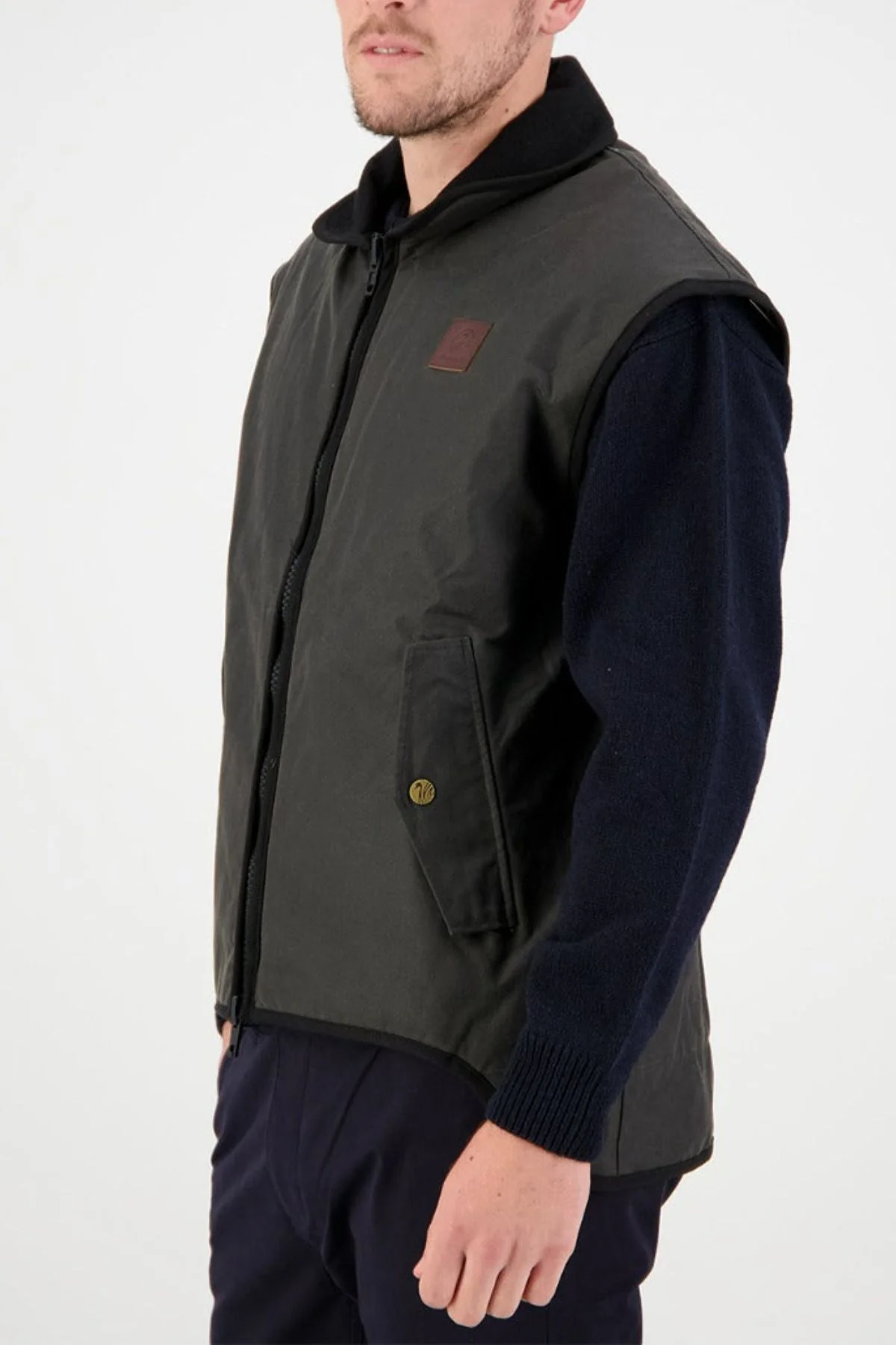 Swanndri Foxton Vest Wool Lined - Image 3