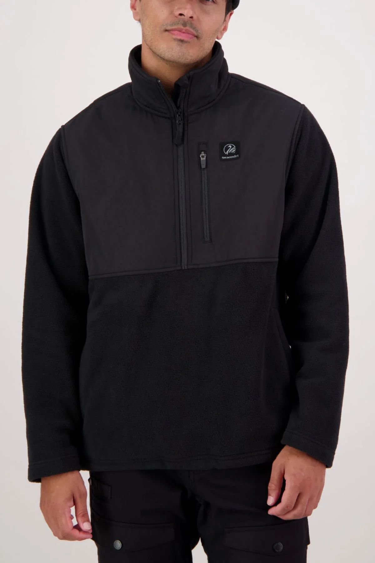 Swanndri High Rock Hybrid Fleece Pullover