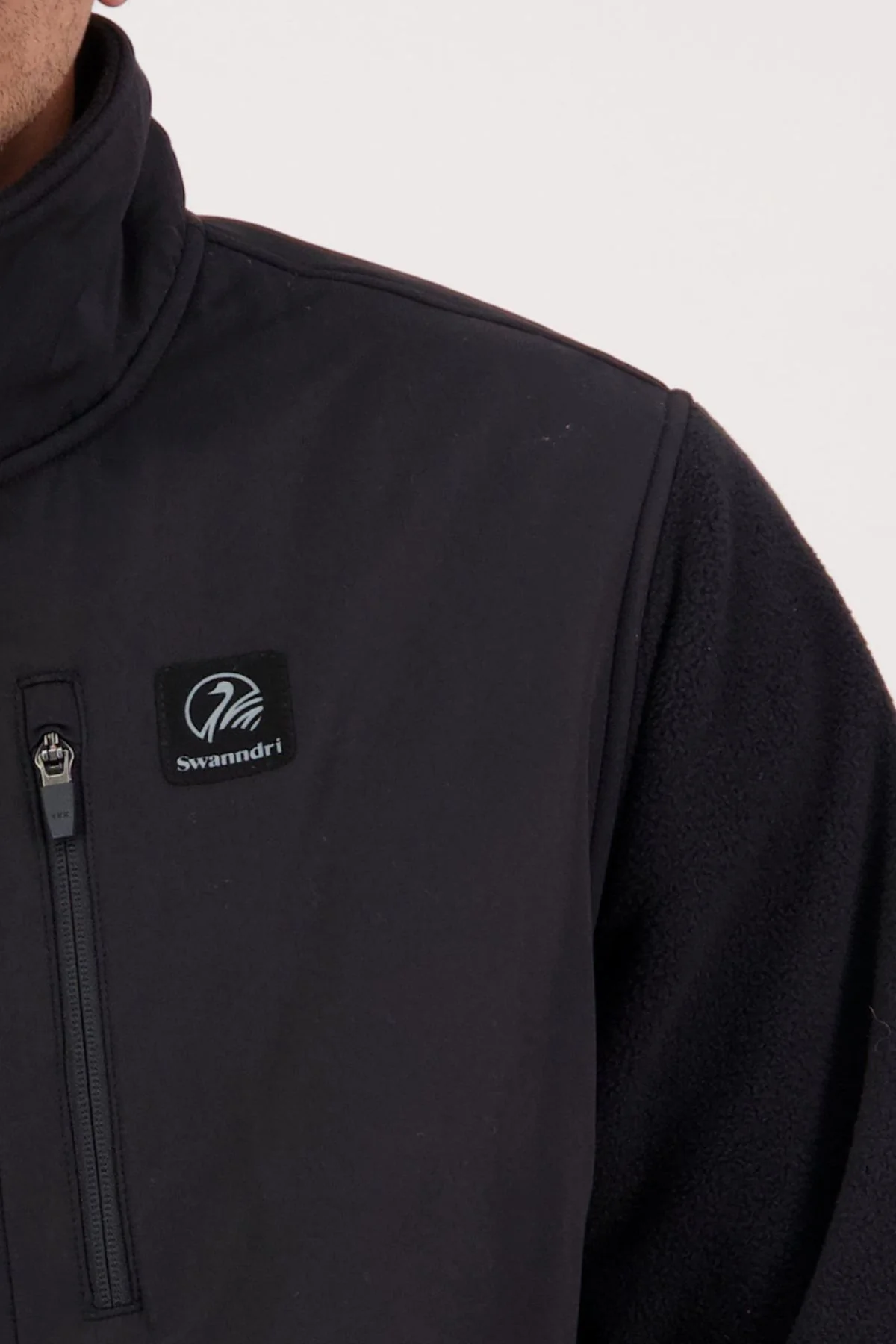 Swanndri High Rock Hybrid Fleece Pullover - Image 4