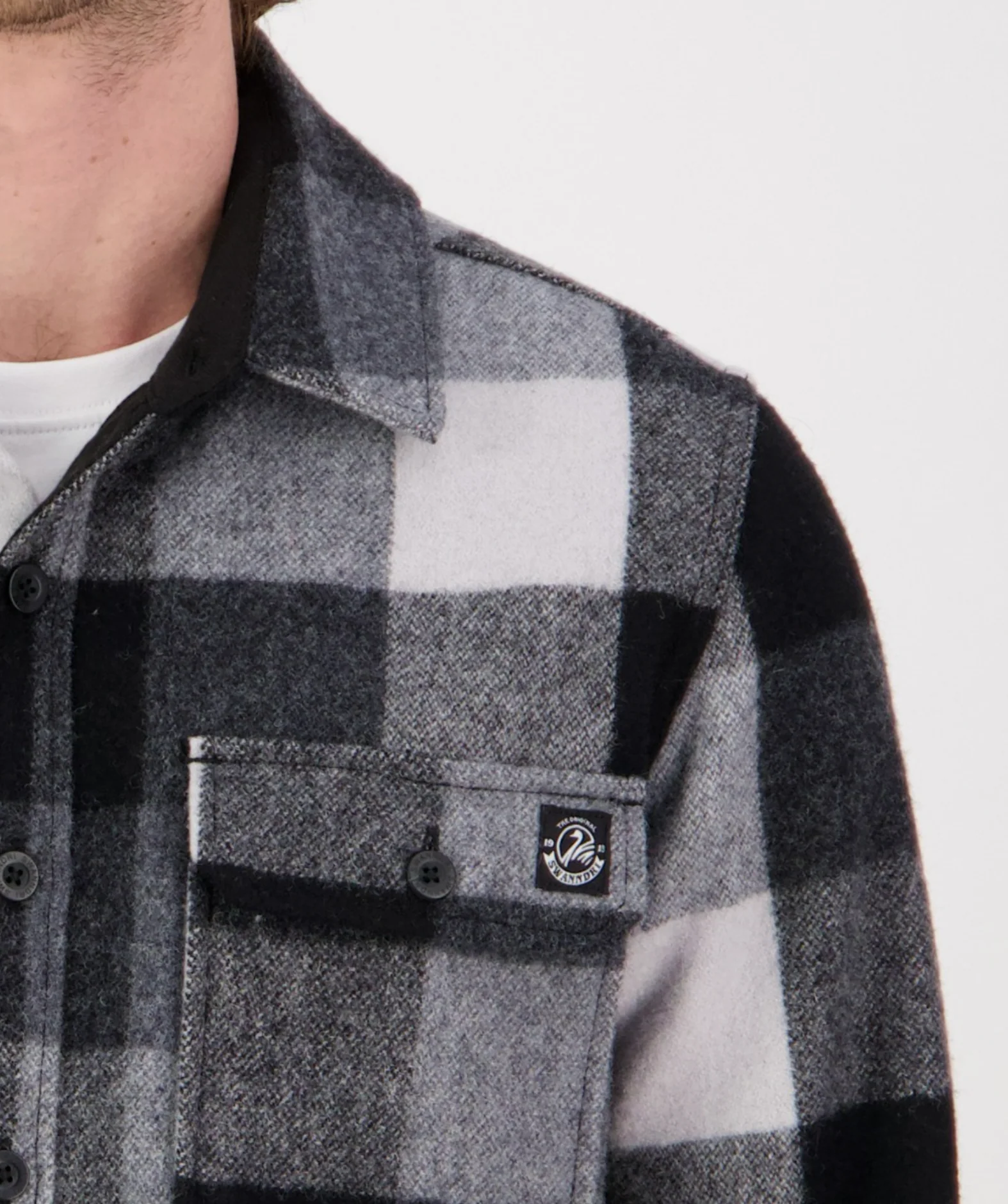 Swanndri Kiaraki v3 Wool Shacket - Image 3