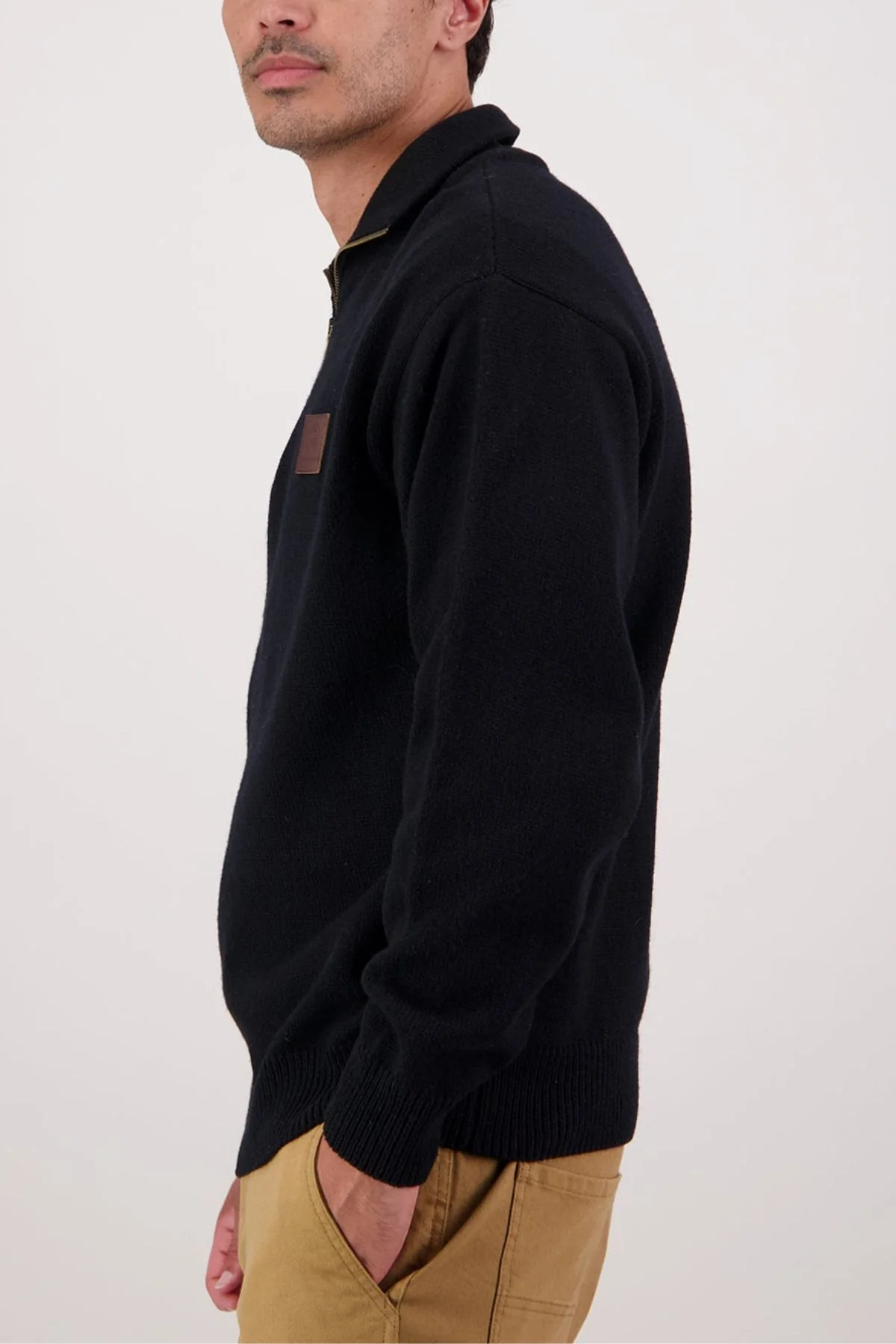 Swanndri Mariner Zip Neck Sweater - Image 2