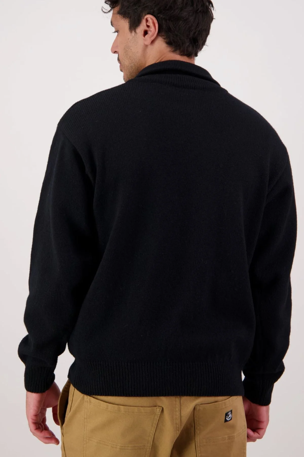 Swanndri Mariner Zip Neck Sweater - Image 3