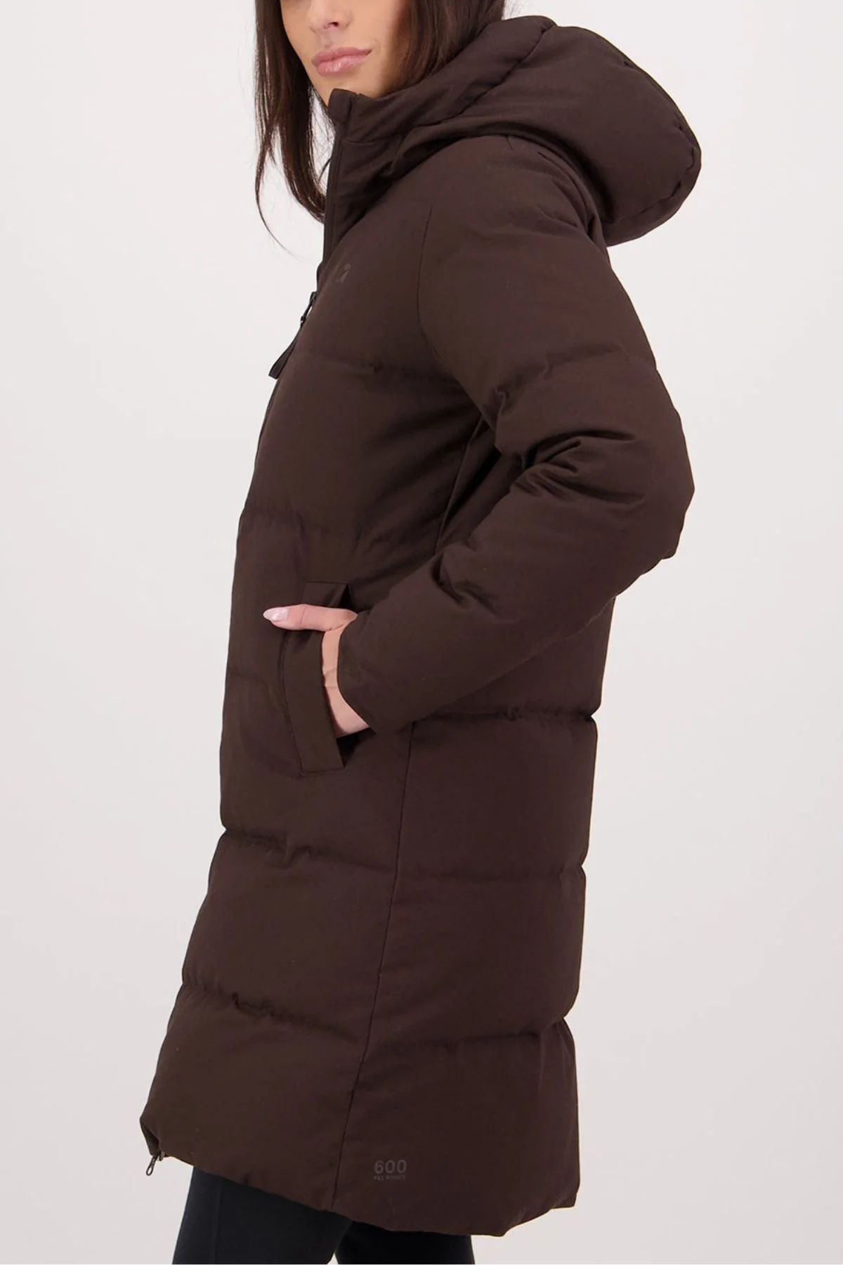 Swanndri Nimbus Longline Down Coat - Image 4