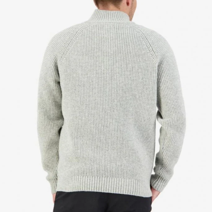 Swanndri Okains Bay Button Neck Waffle Knit - Image 2