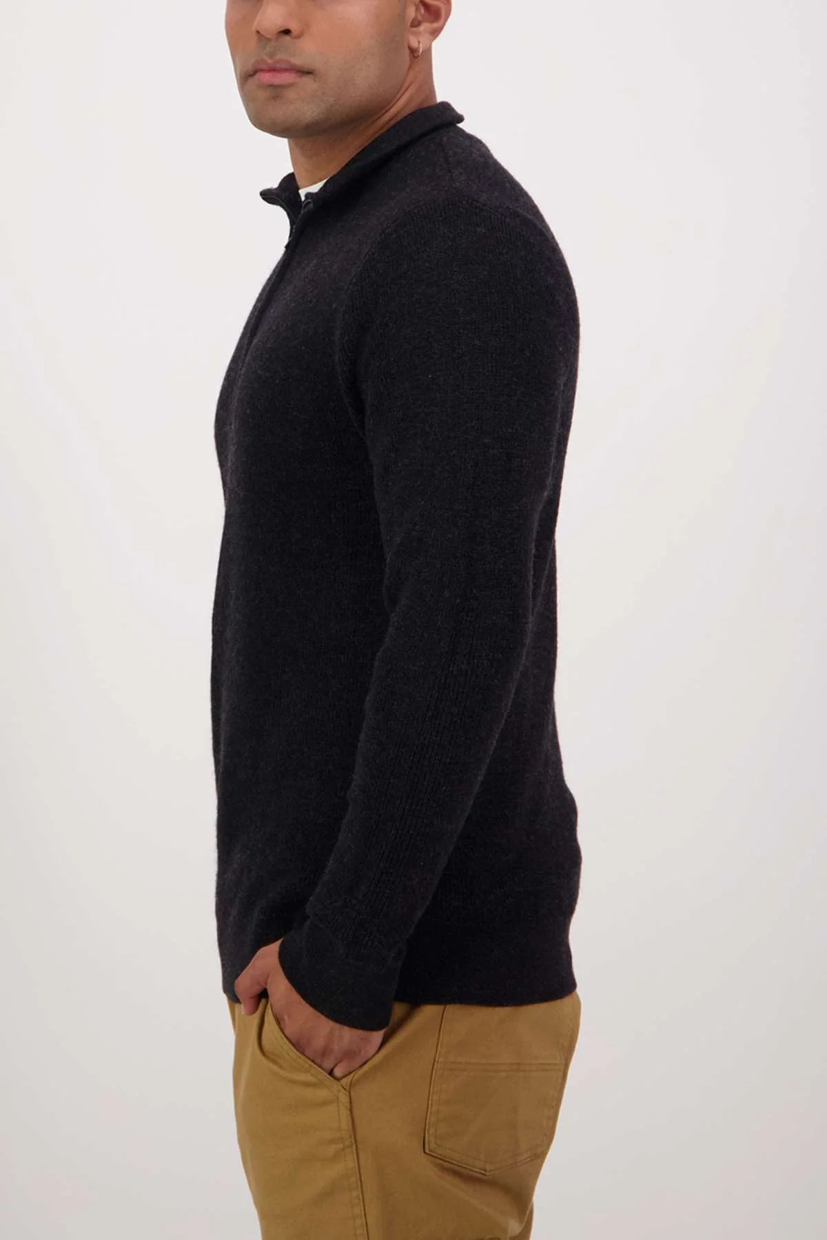 Swanndri Otahu River Quarter Zip Merino Knit - Image 2